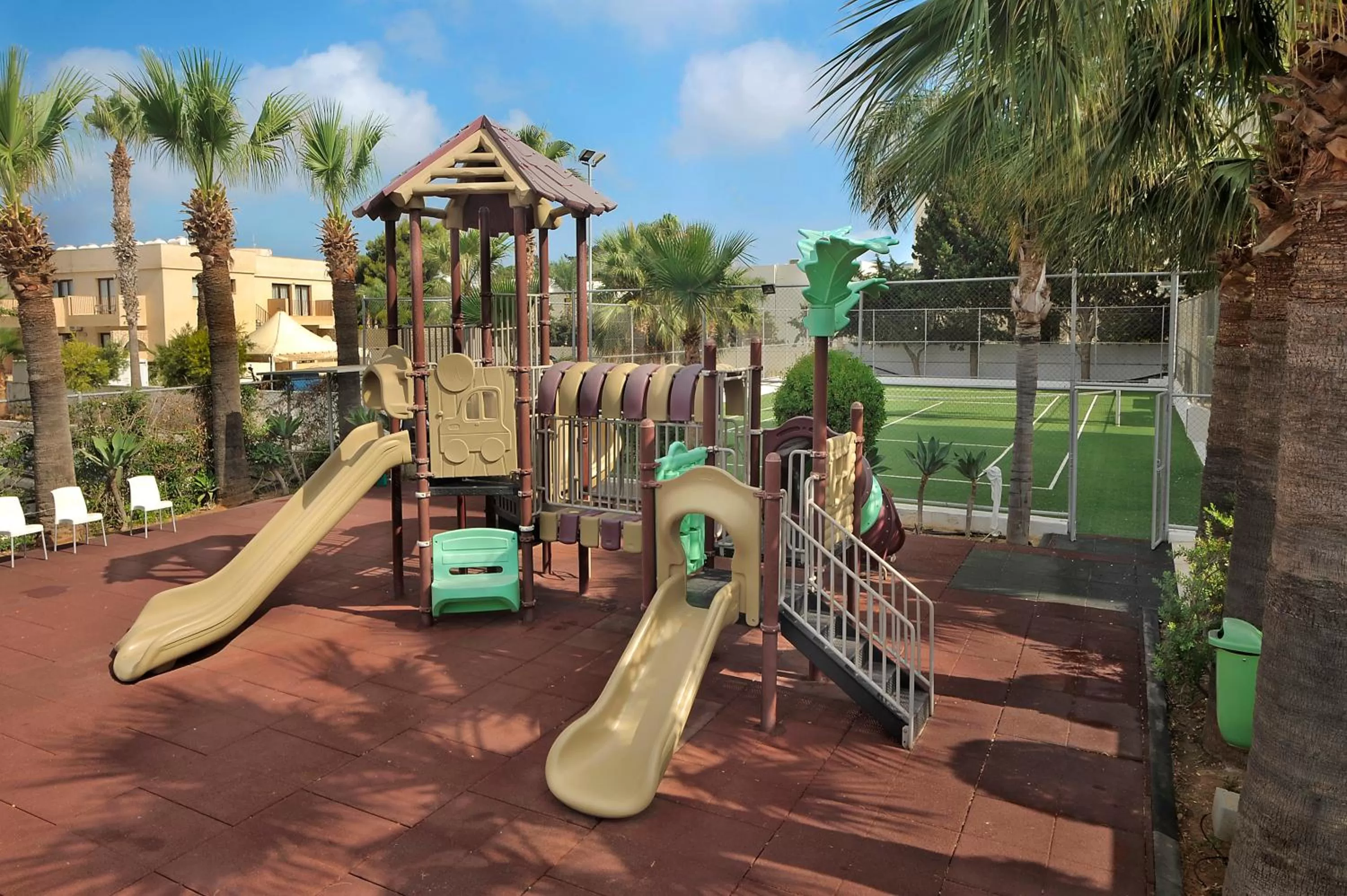 Children play ground in Nestor Hotel