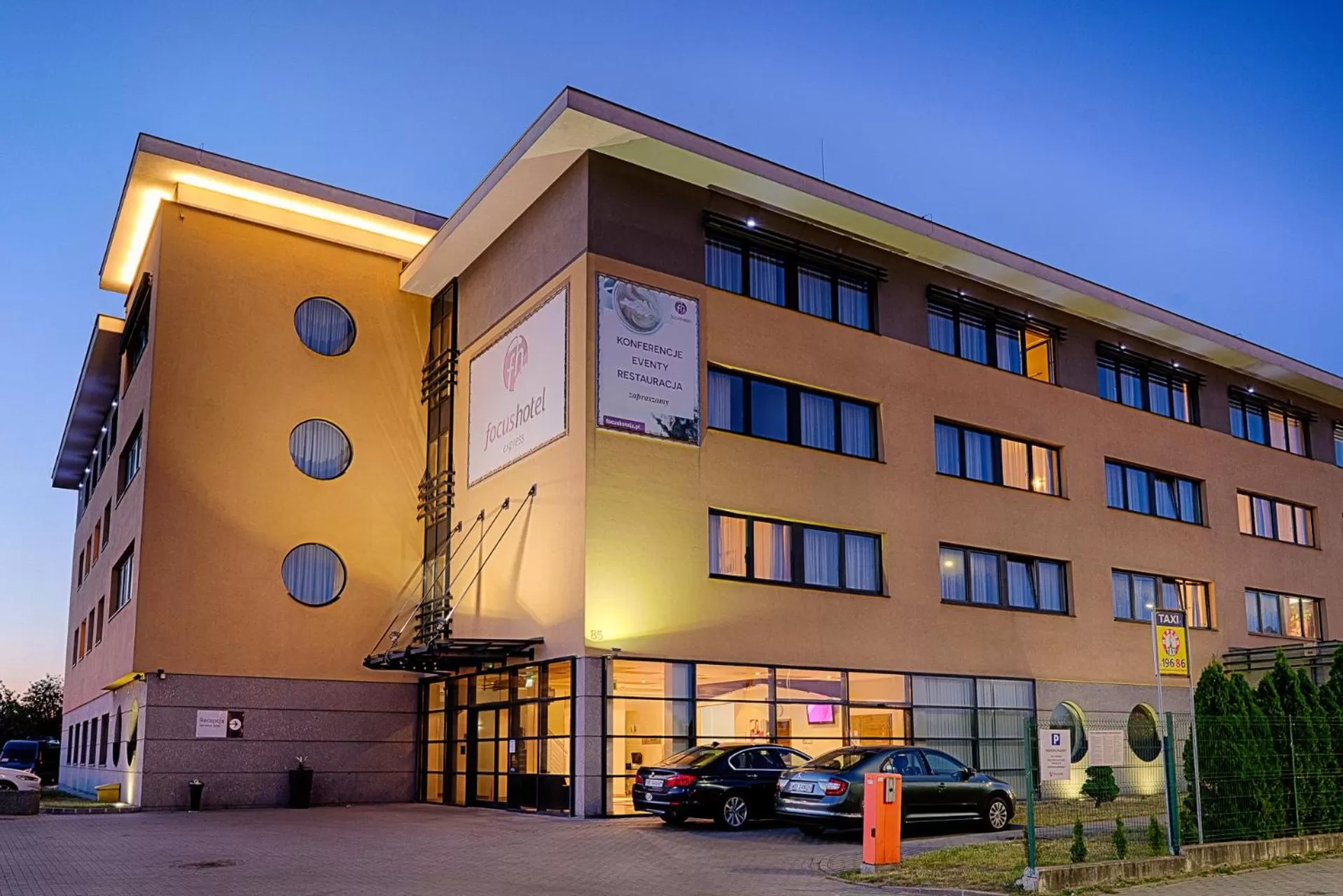 Facade/entrance in Focus Hotel Gdańsk