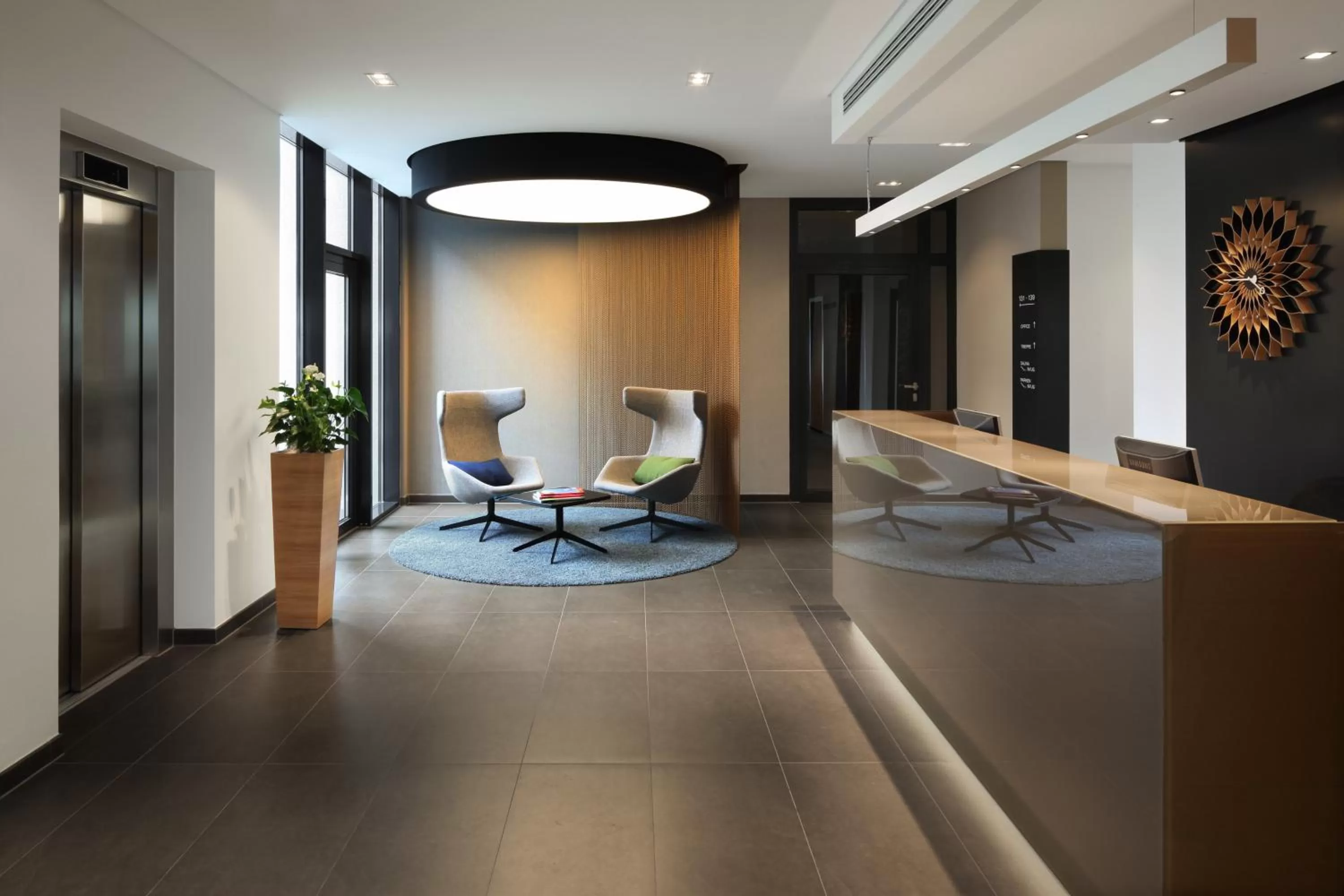 Lobby or reception in Hotel Otterbach