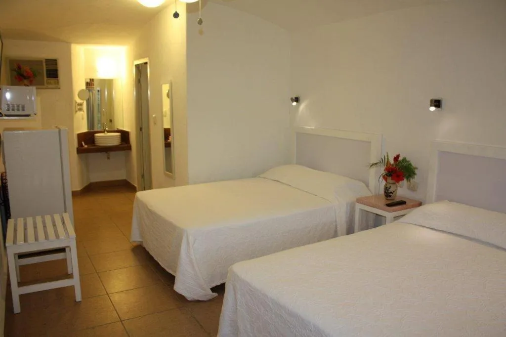 TV and multimedia, Bed in Hotel Olinalá Diamante