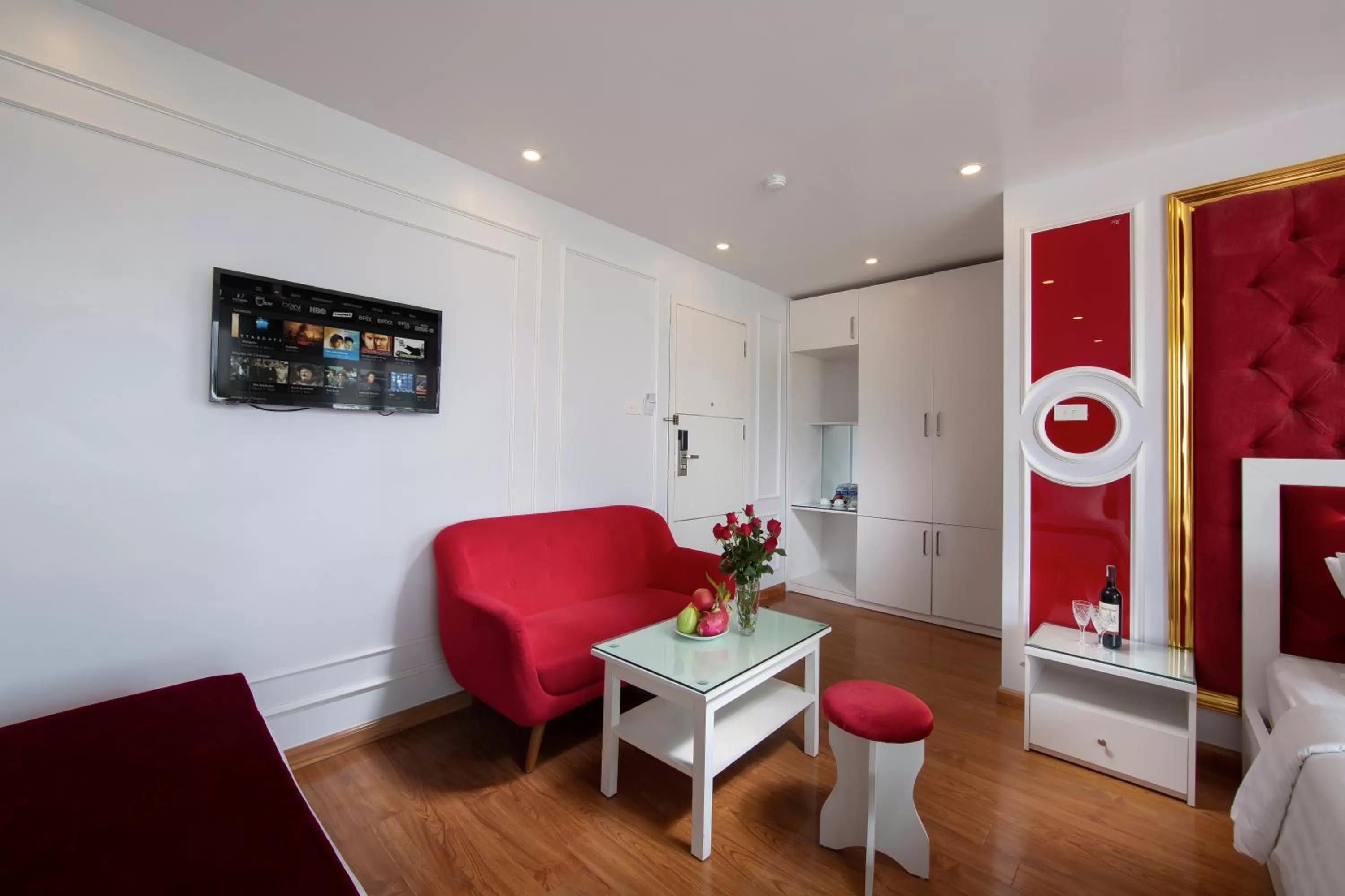 Seating area in Hanoi Royal Palace Hotel 2