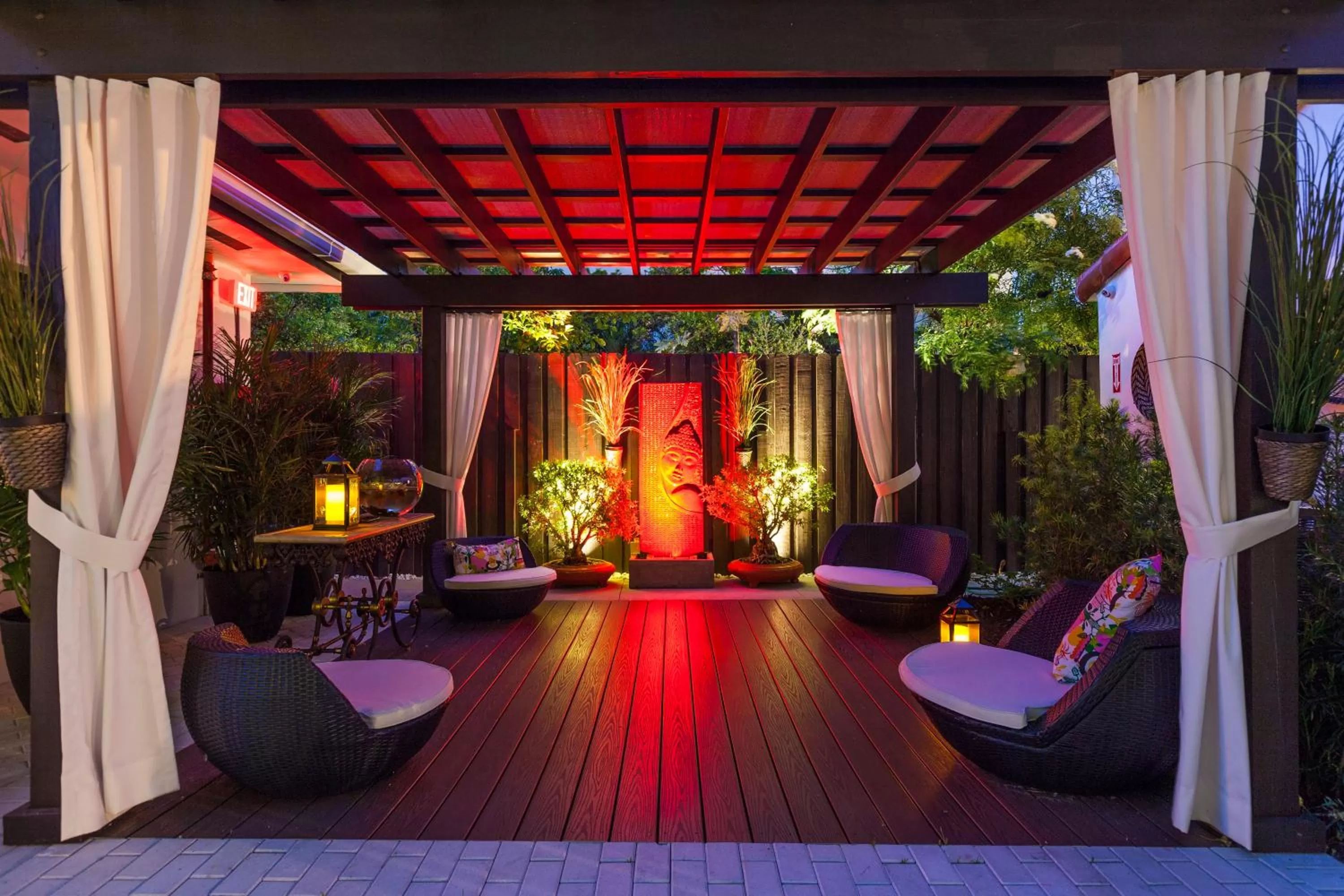 Balcony/Terrace in Bars B&B South Beach Hotel