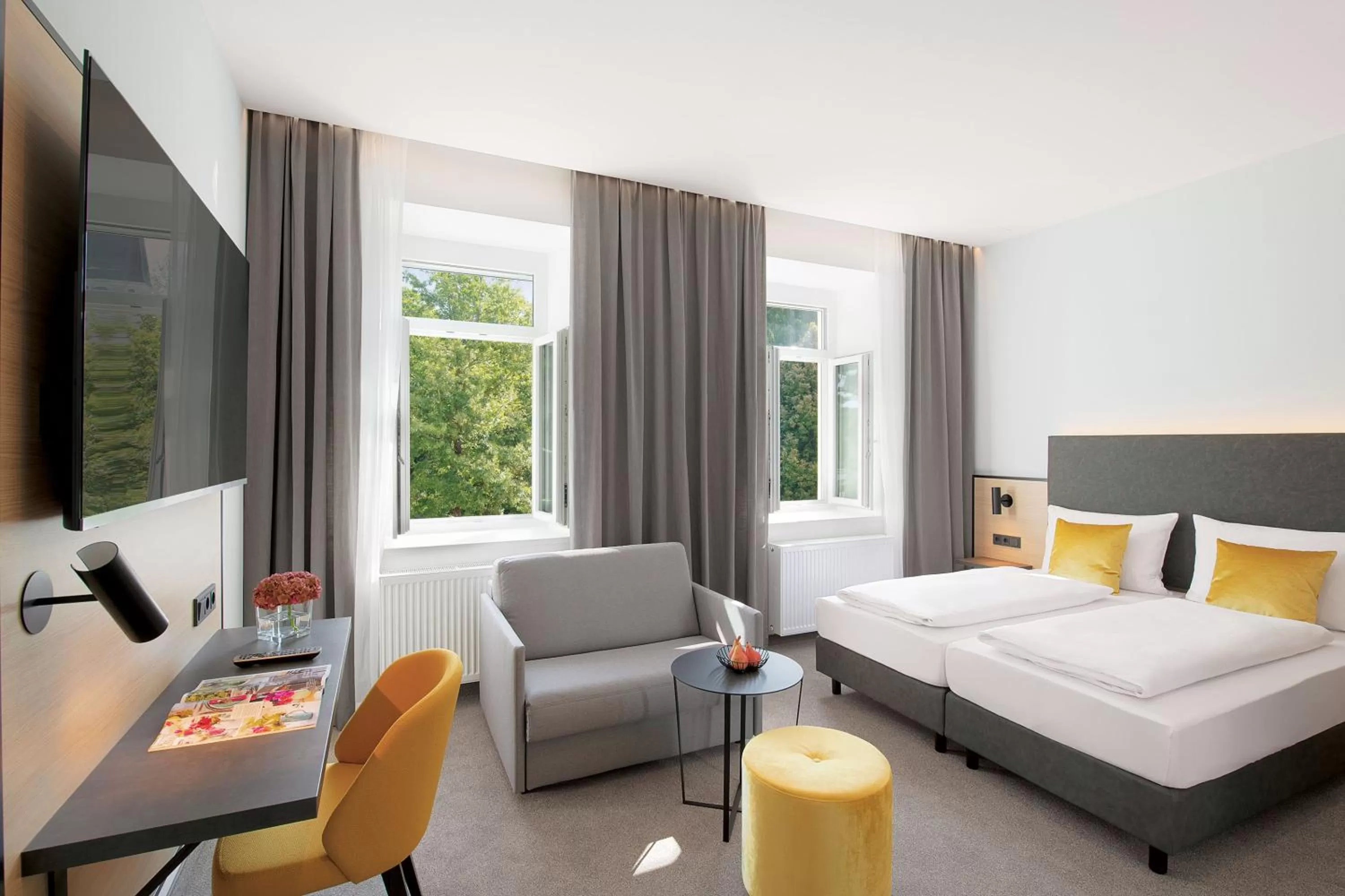 Photo of the whole room, Bed in Stadthotel Oberndorf