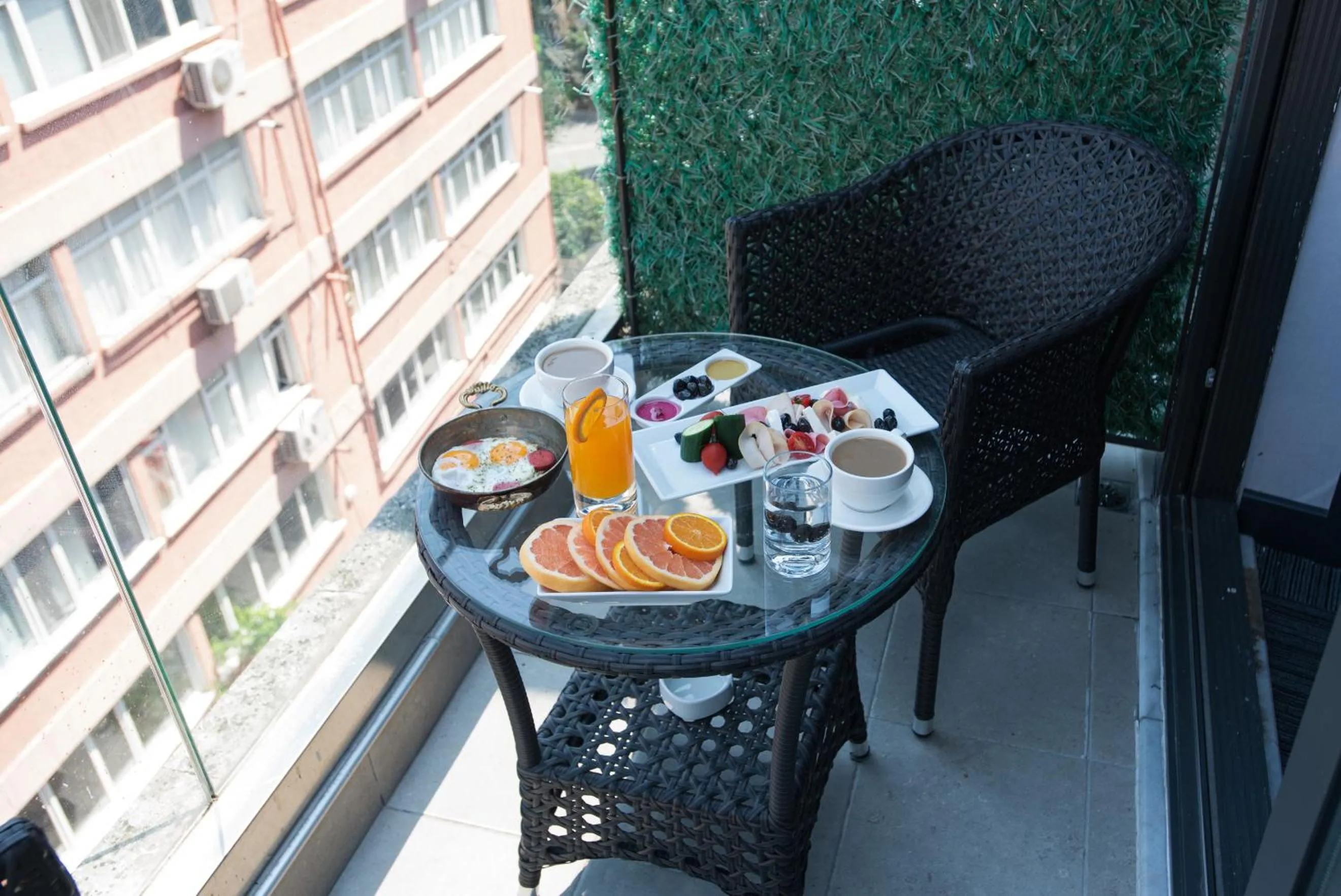 Balcony/Terrace in Taksim Hotel V Plus