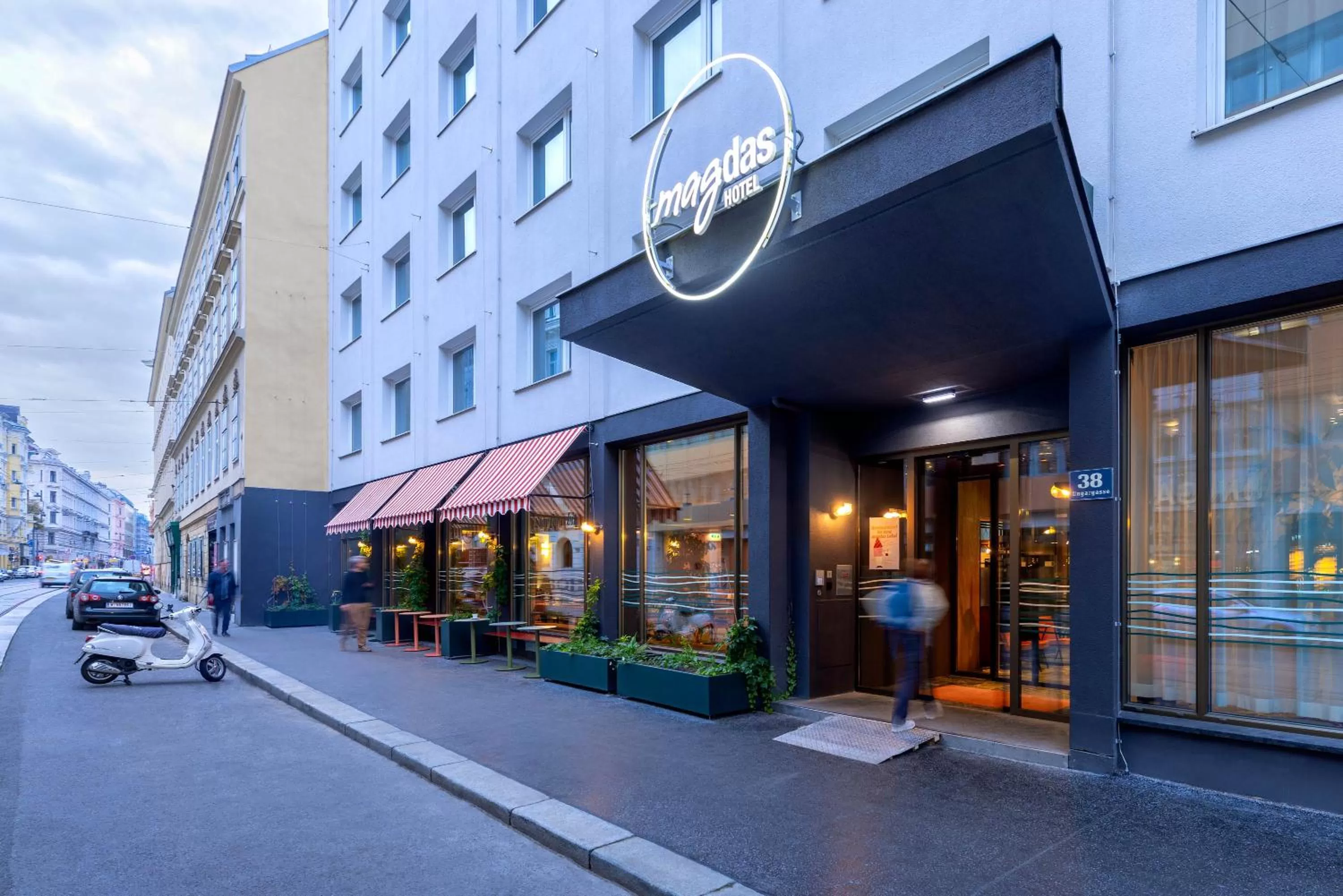 Property building in magdas HOTEL Vienna City - First Social Business HOTEL in Austria