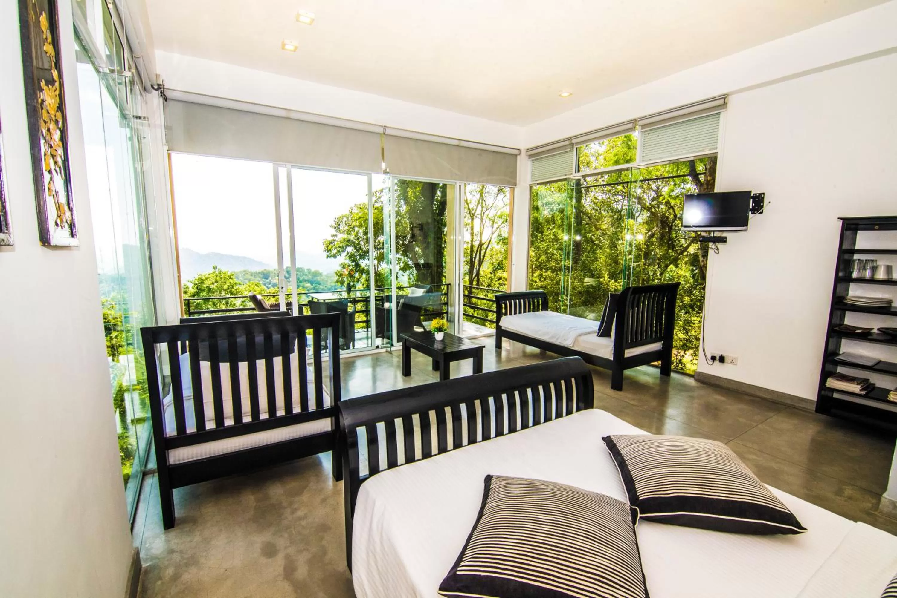 Living room in Ella Planters Bungalow