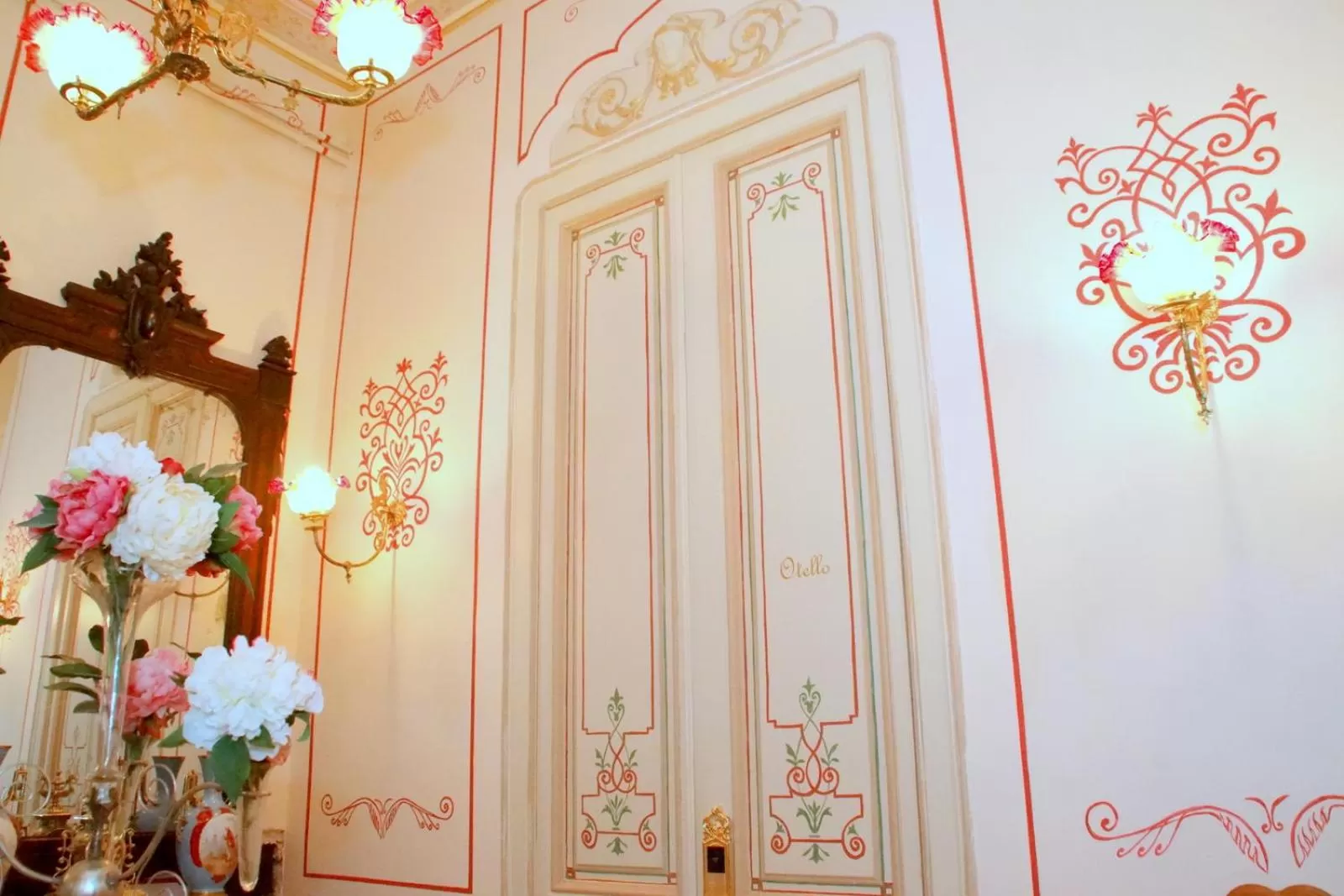 Decorative detail in Sitges Royal Rooms