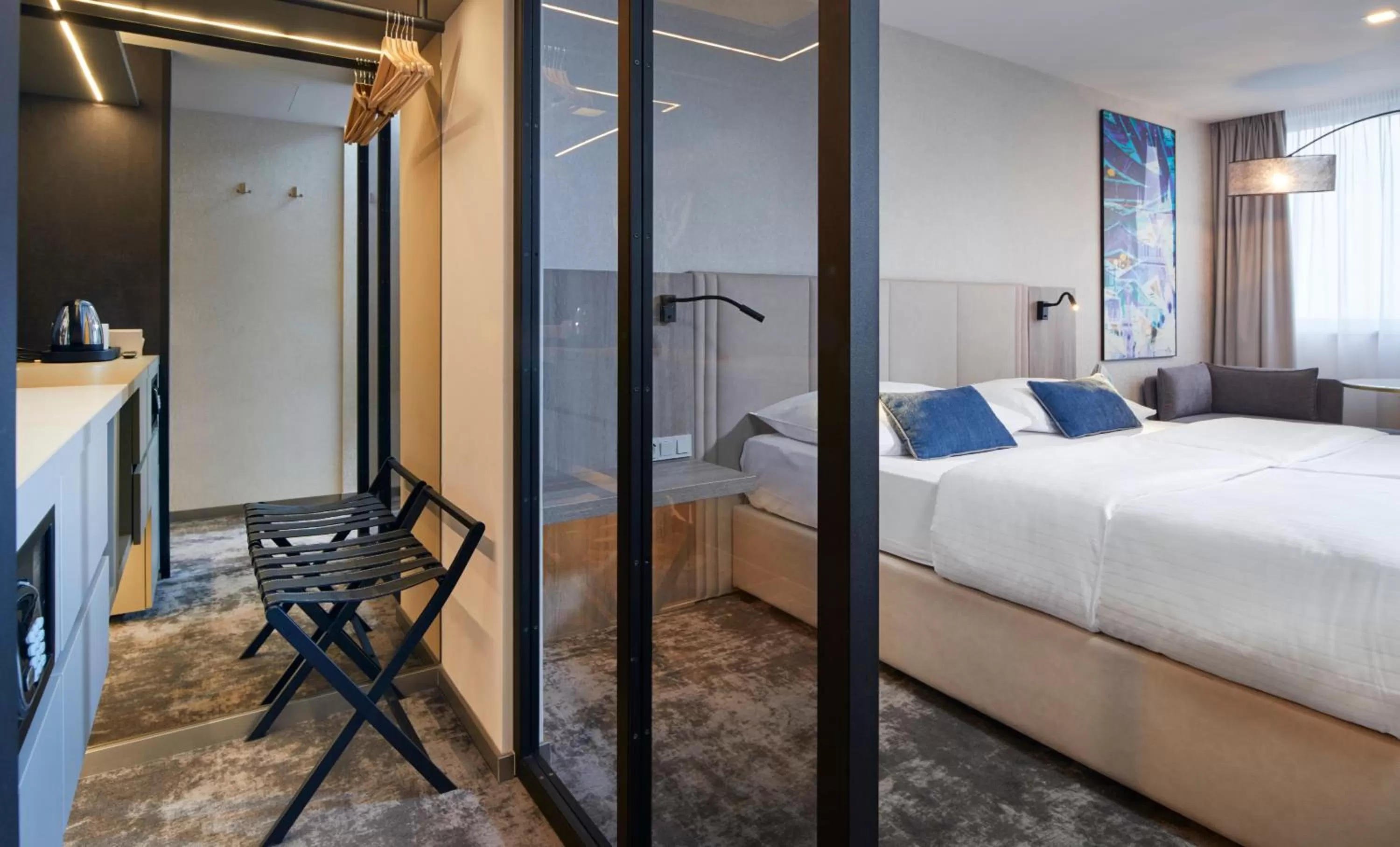 Bedroom, Bed in OREA Hotel Pyramida Praha