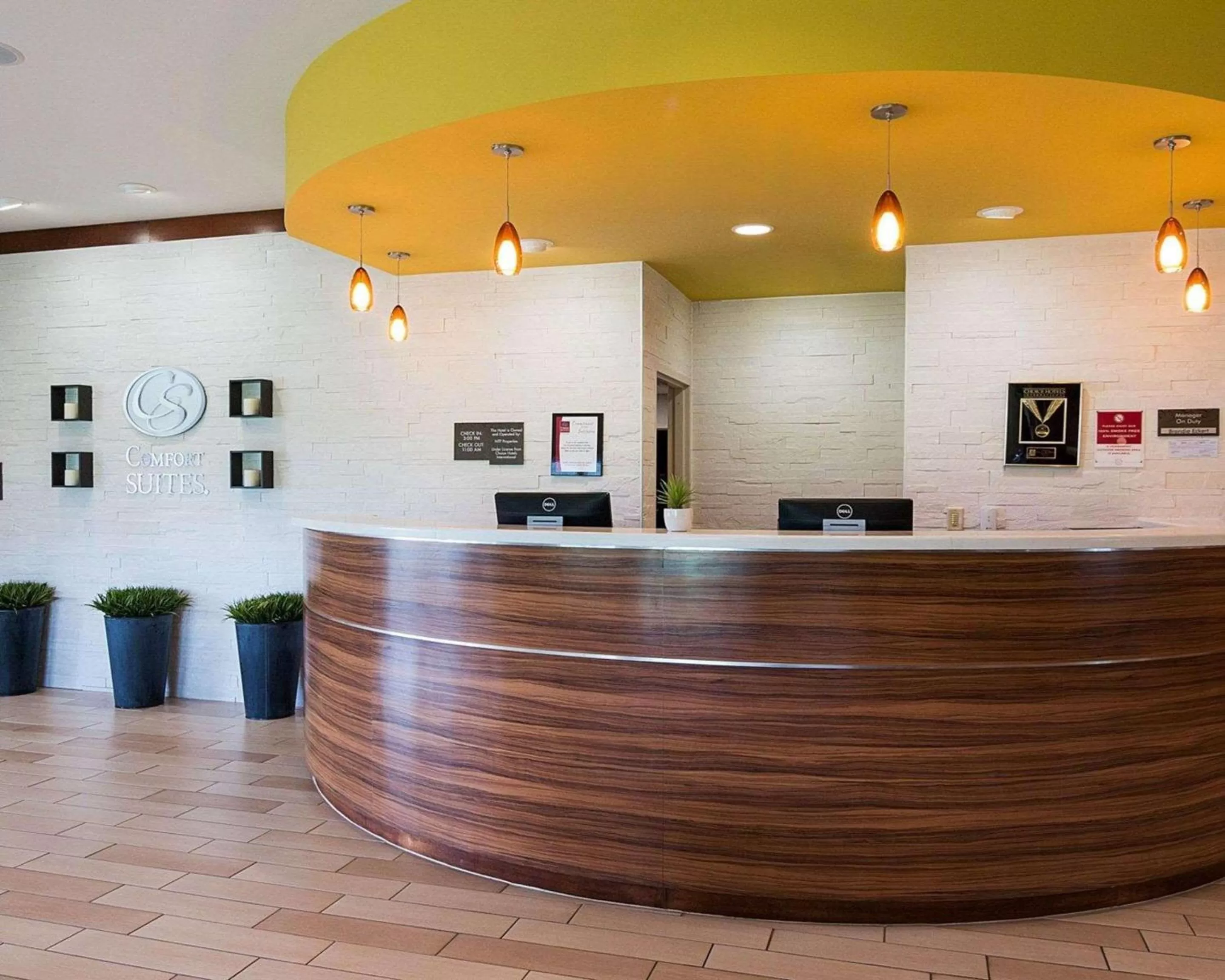 Lobby or reception in Comfort Suites Bossier City - Shreveport East