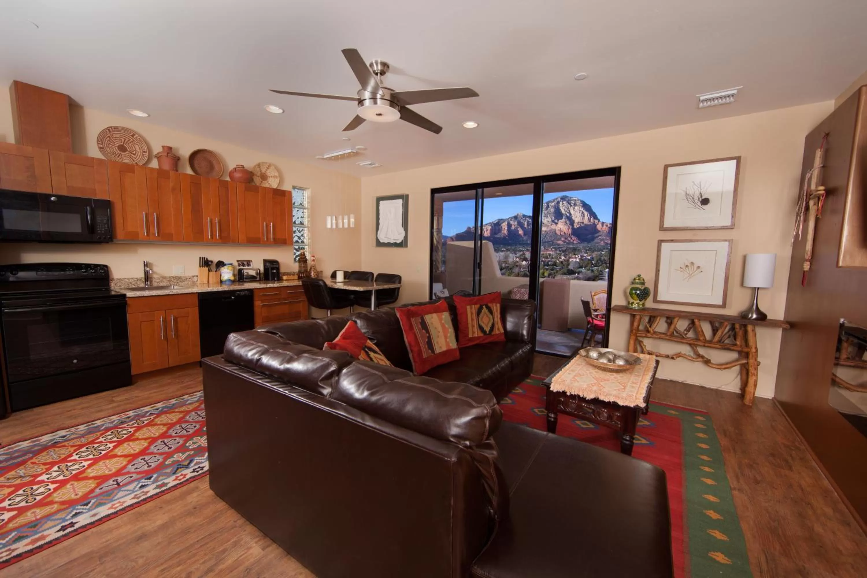 Living room in A Sunset Chateau