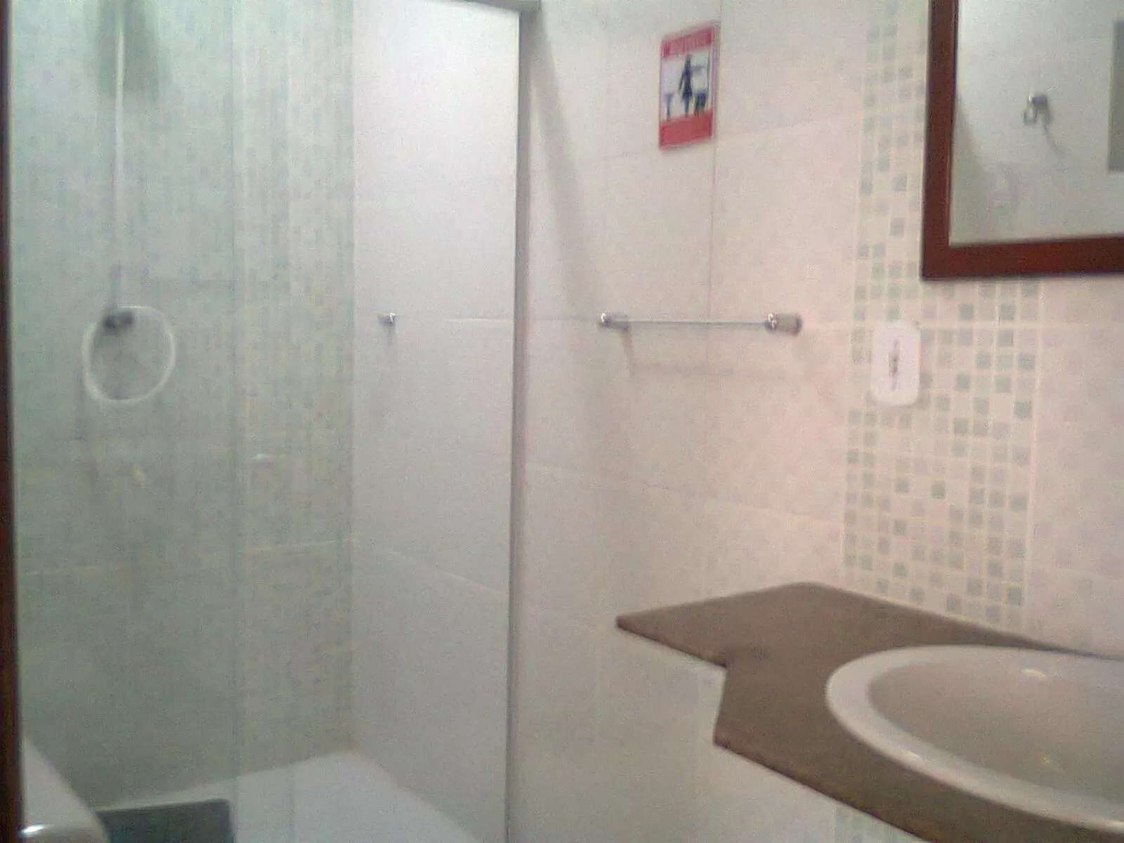 Bathroom in Pousada Âncora