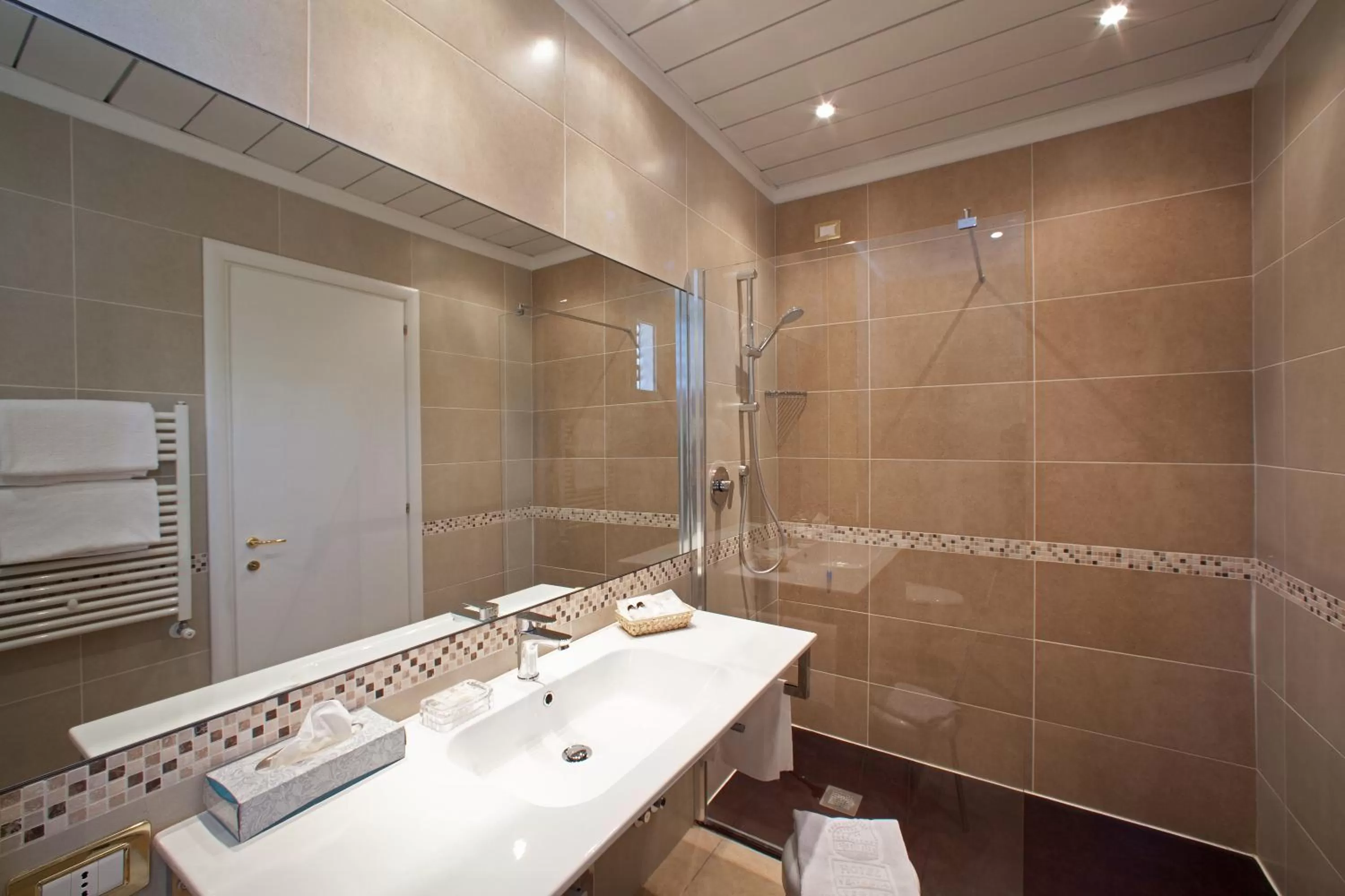 Toilet in Hotel Terme Venezia