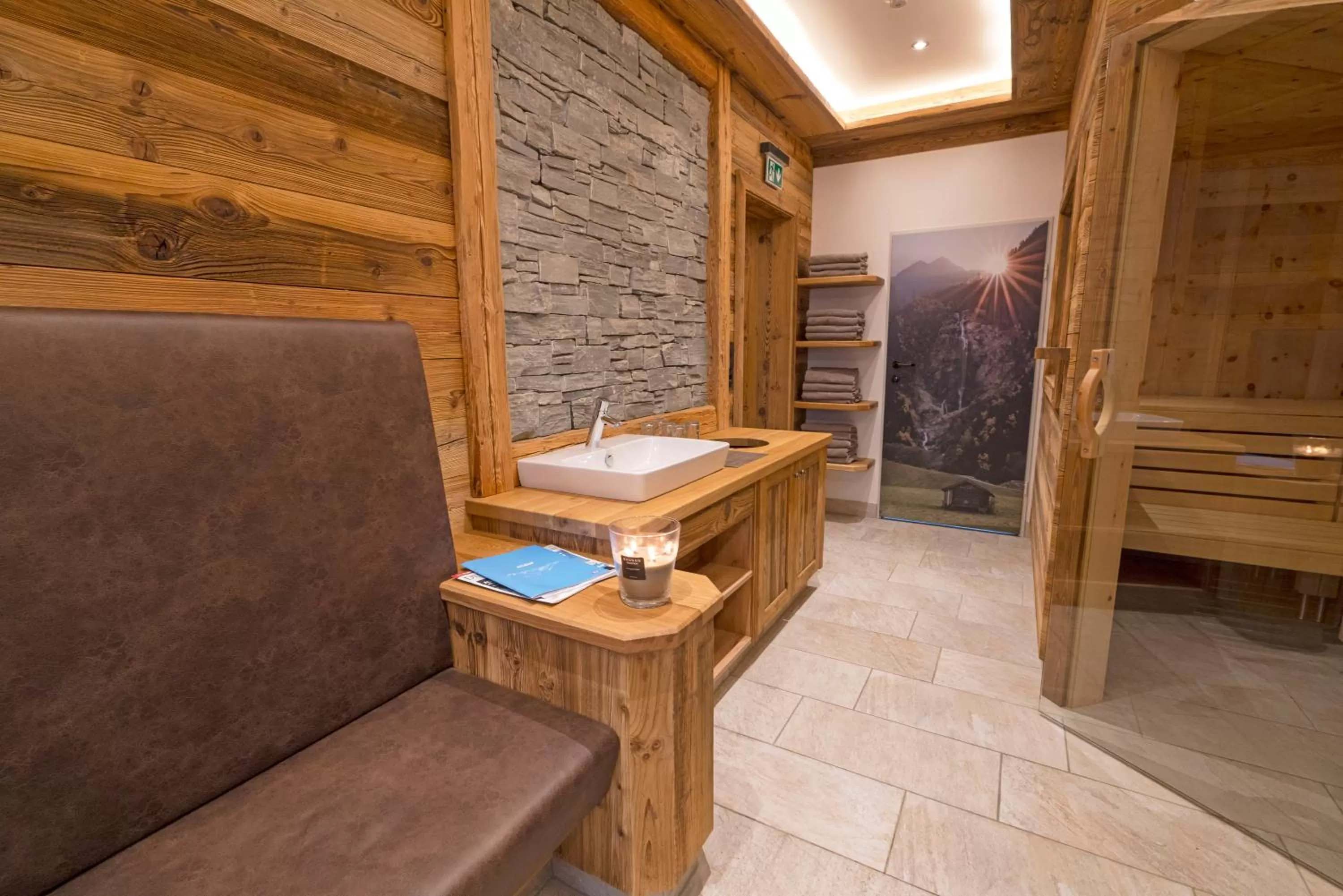 Sauna in Gasthof Sportalm