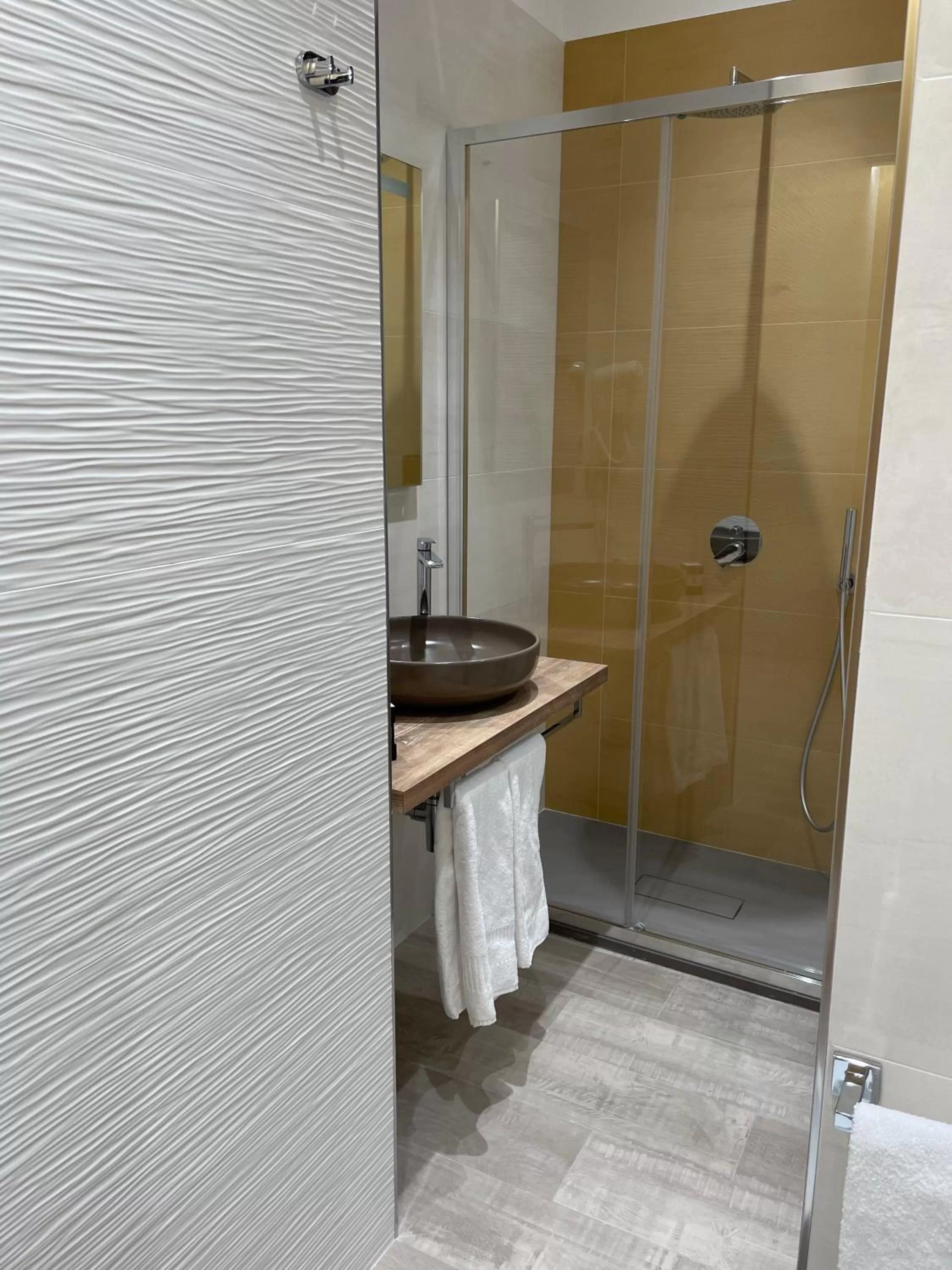 Bathroom in B&B Casa Rubino