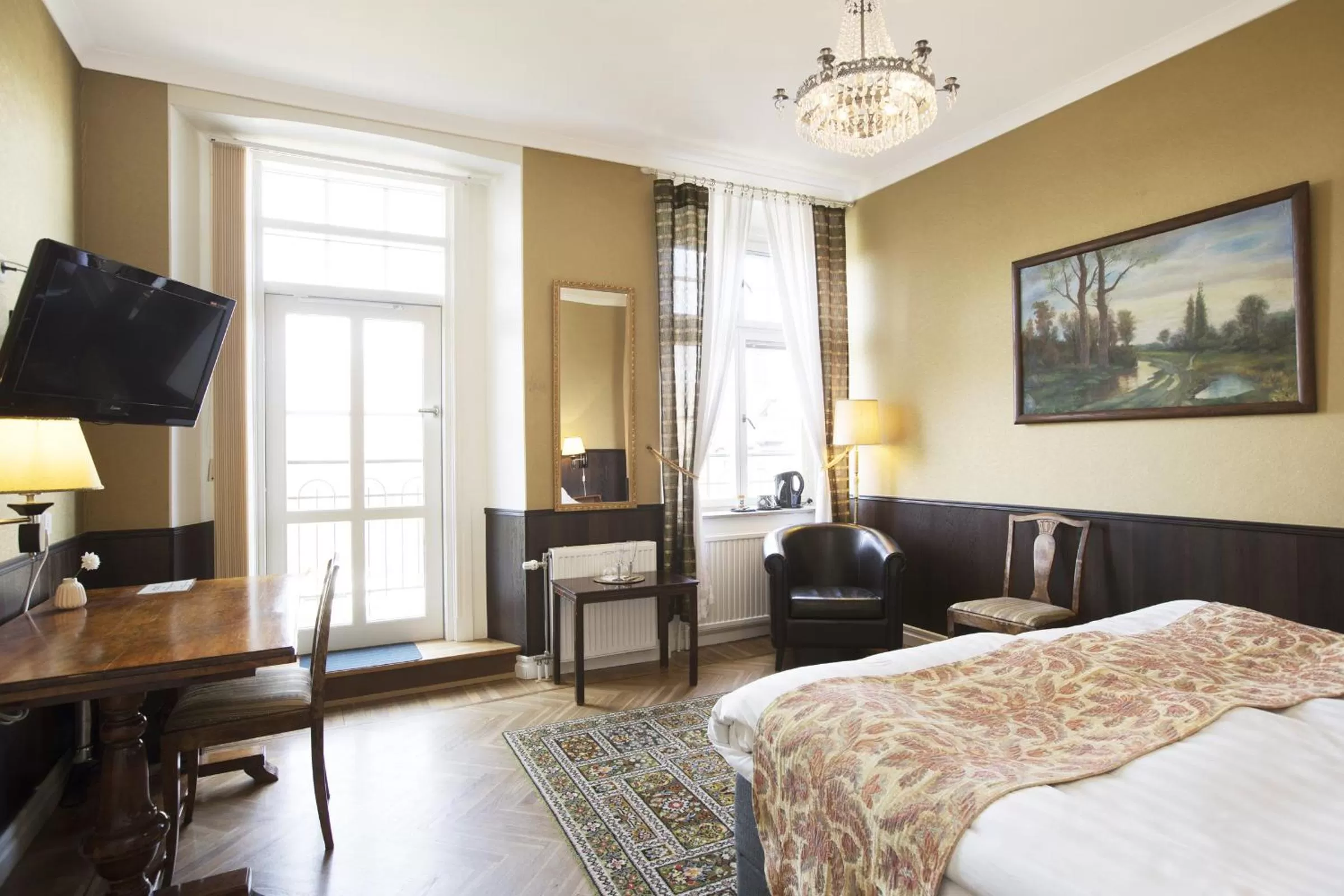 TV and multimedia, Bed in Hotell Breda Blick