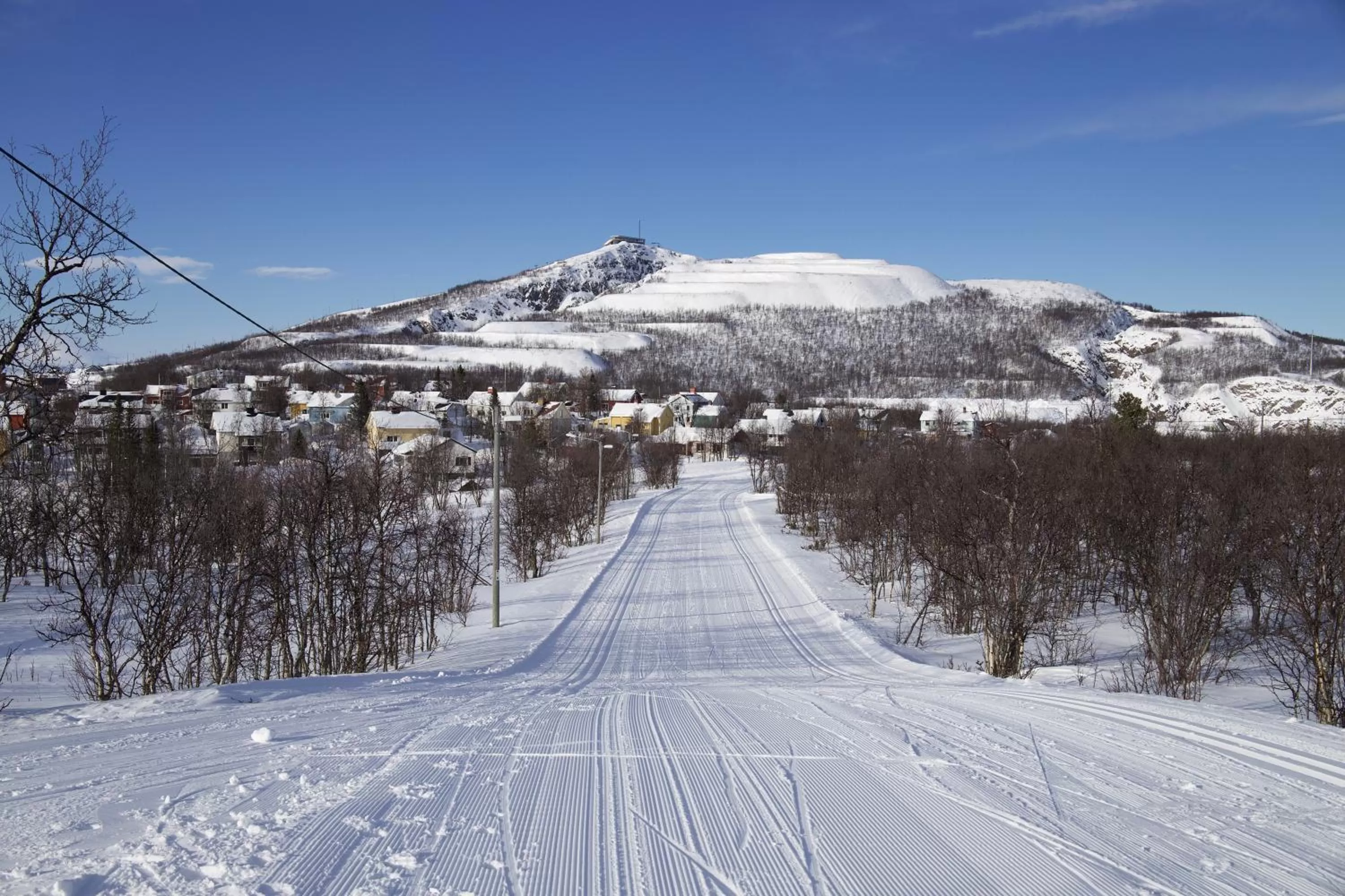 Natural landscape in STF Malmfältens Folkhögskola