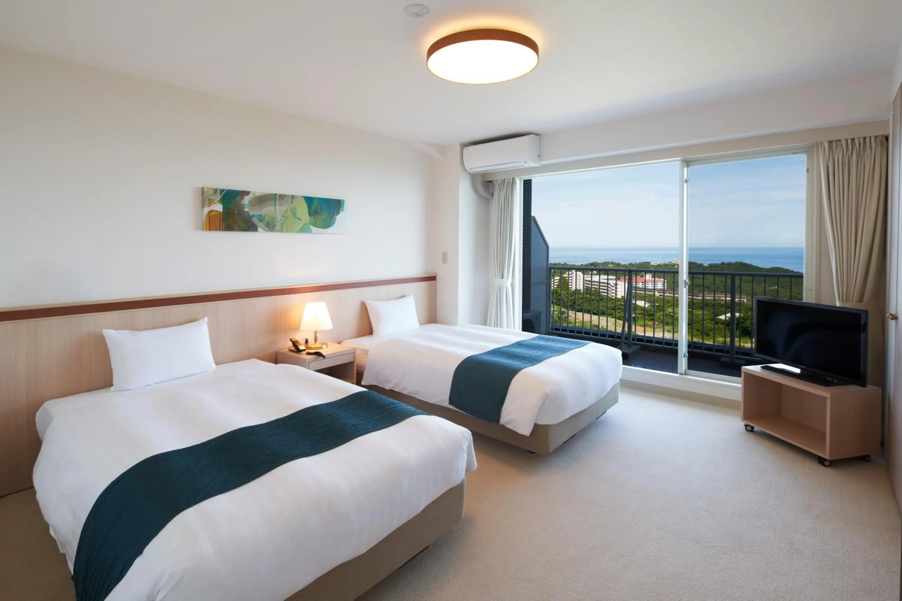 Bed in Hotel Village Izukogen