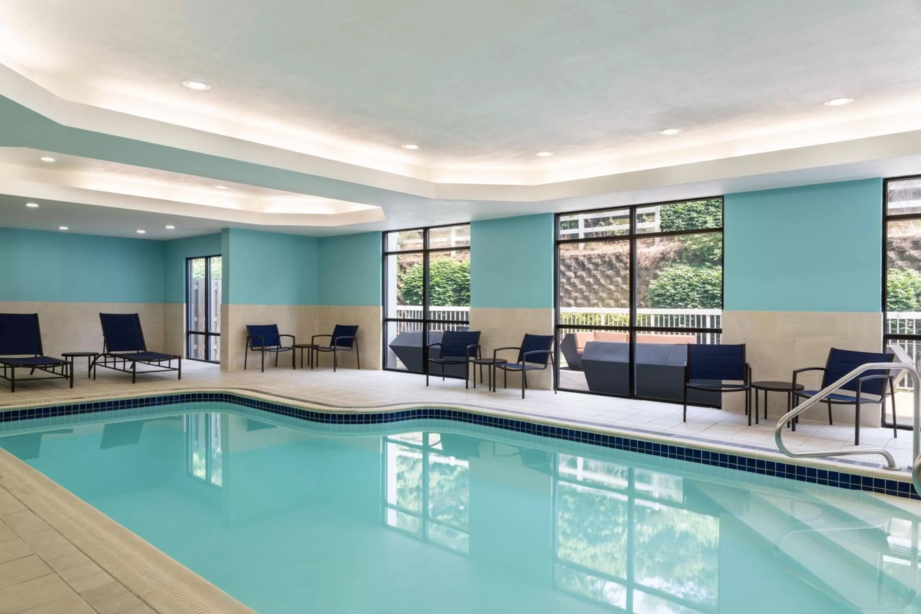 Swimming pool in SpringHill Suites West Mifflin