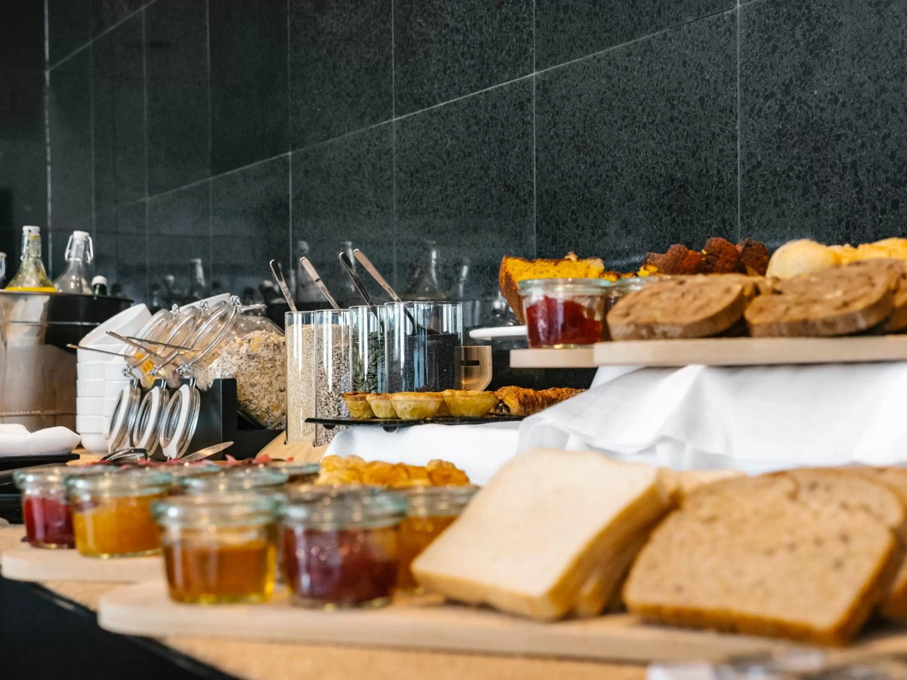 Buffet breakfast in Topazio Vibe Beach Hotel & Apartments - Adults Friendly