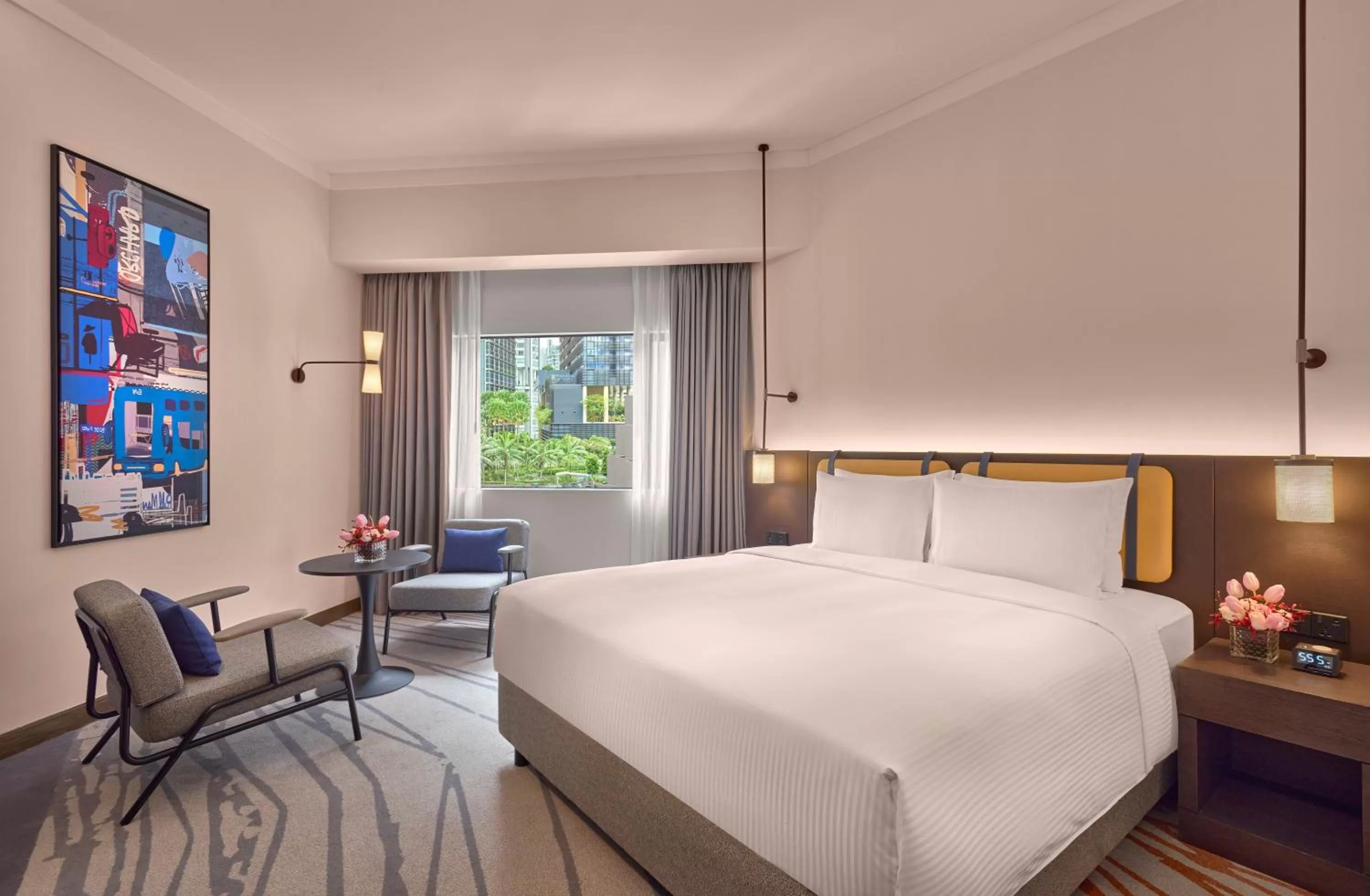 Bedroom, Bed in Pullman Singapore Orchard