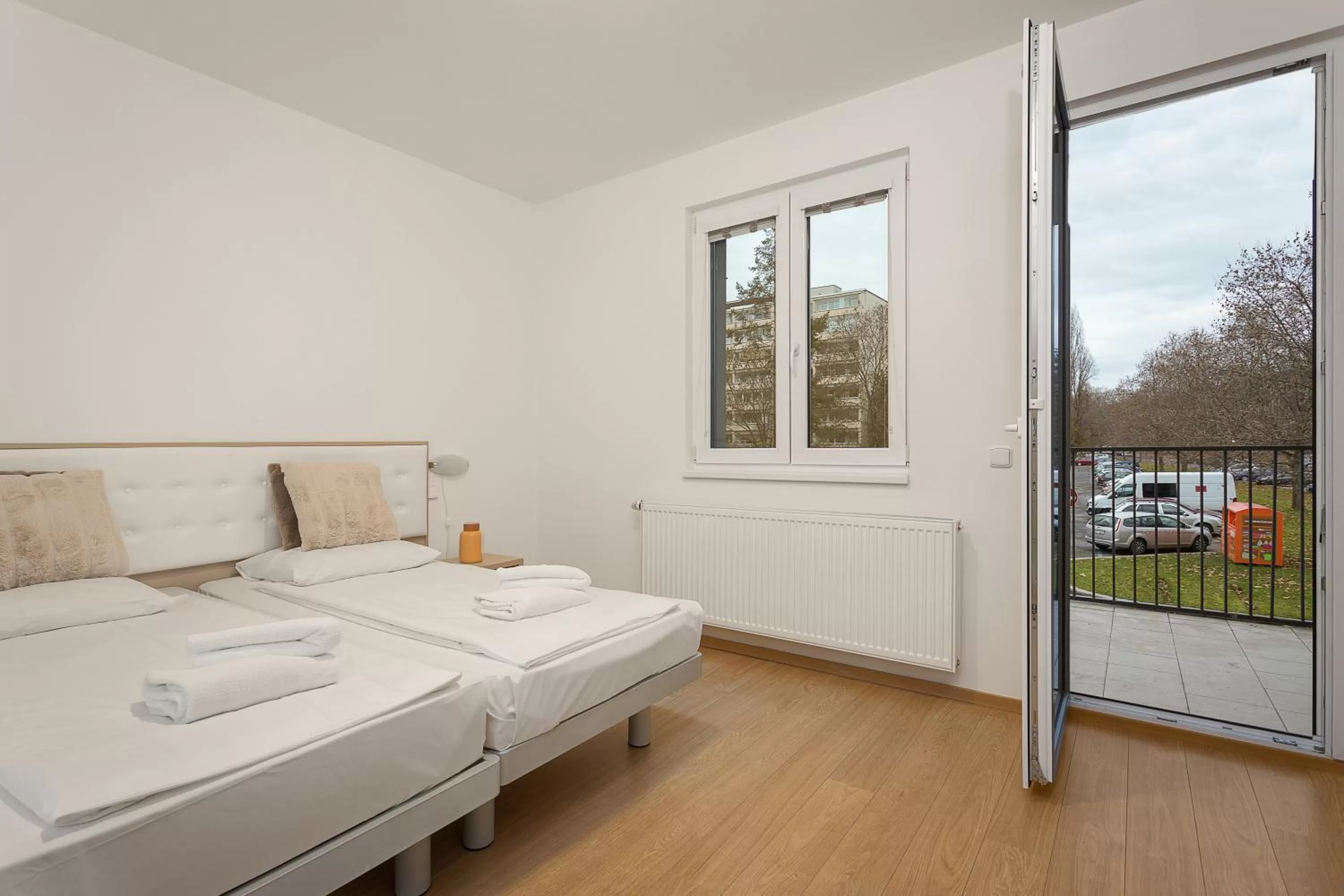 Bed in Prague City Residence