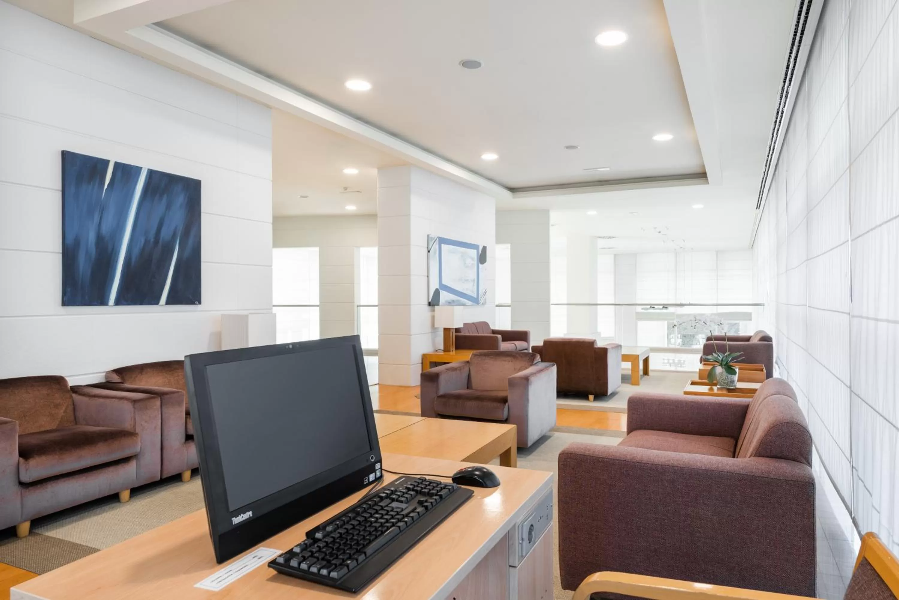 Lobby or reception in Eurostars San Lazaro