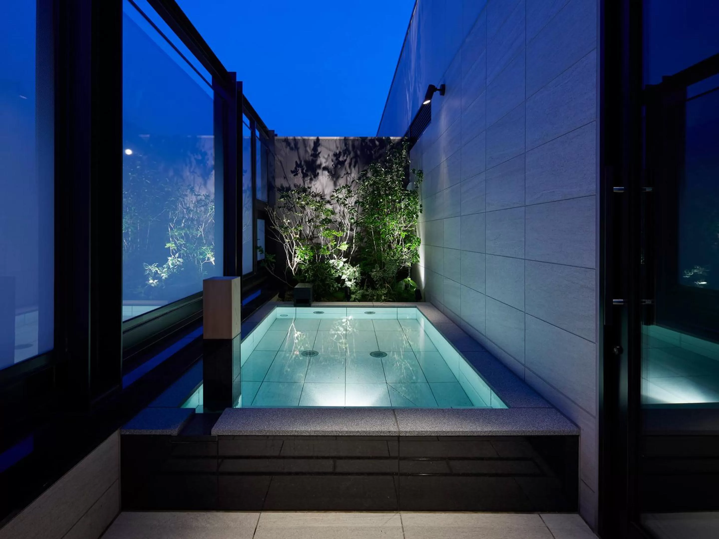 Open Air Bath in Susukino Granbell Hotel