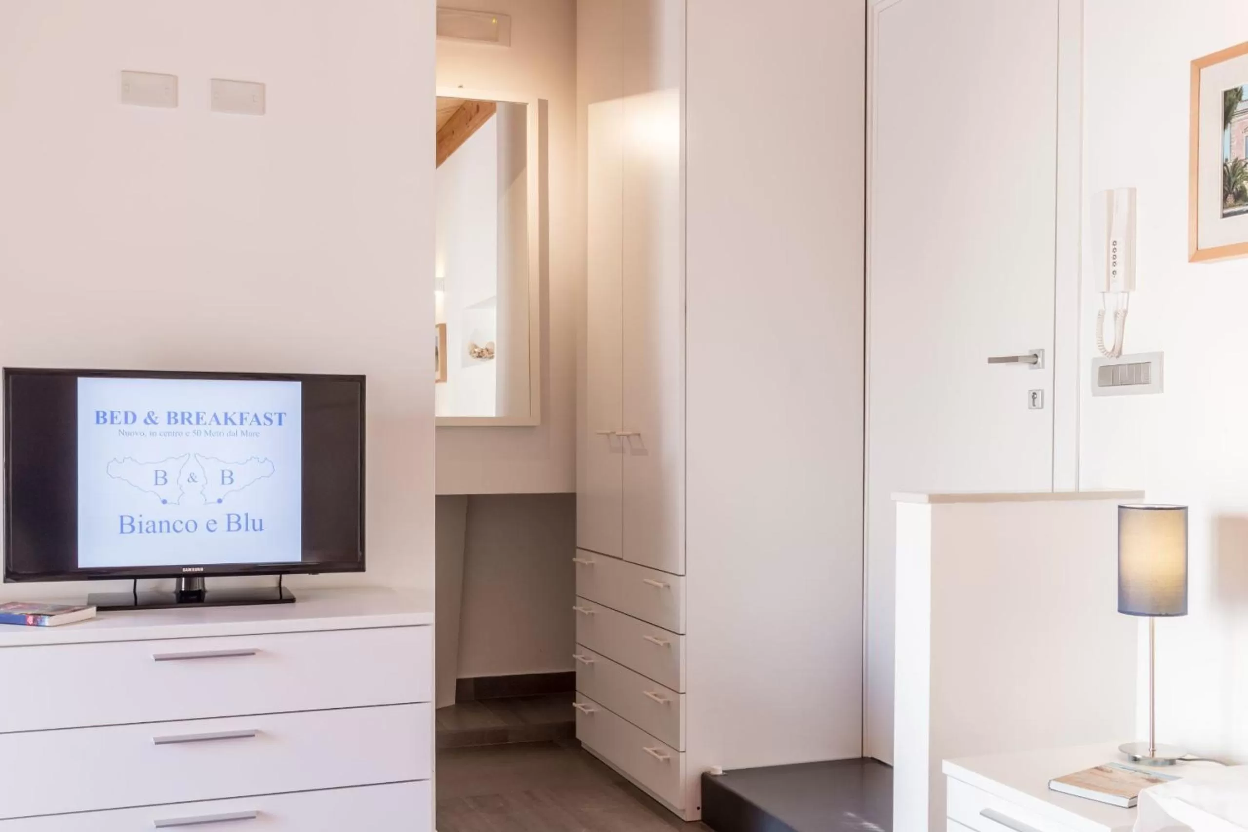 Bedroom in B&B Bianco E Blu