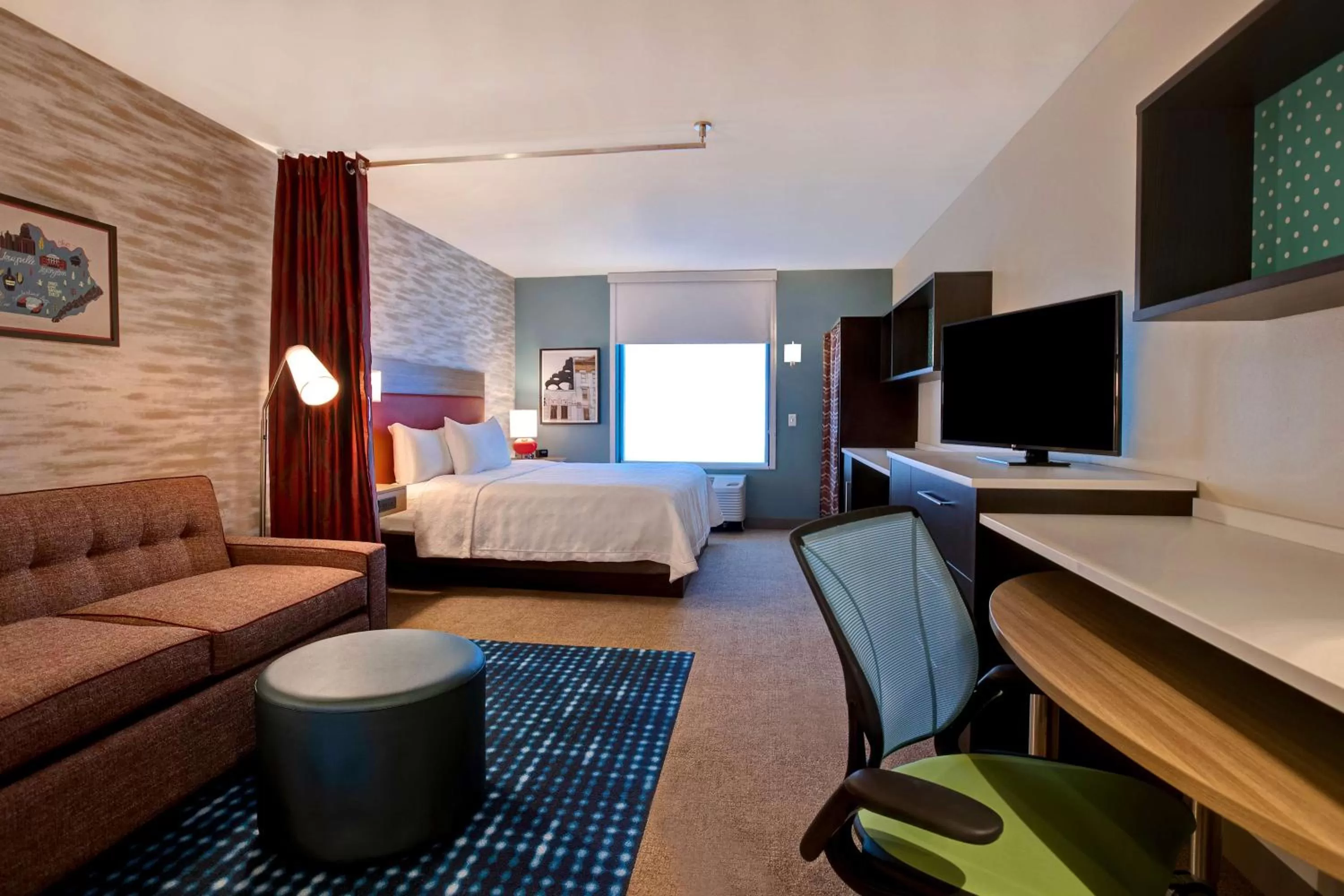 Bedroom, Bed in Home2 Suites By Hilton Lexington Hamburg