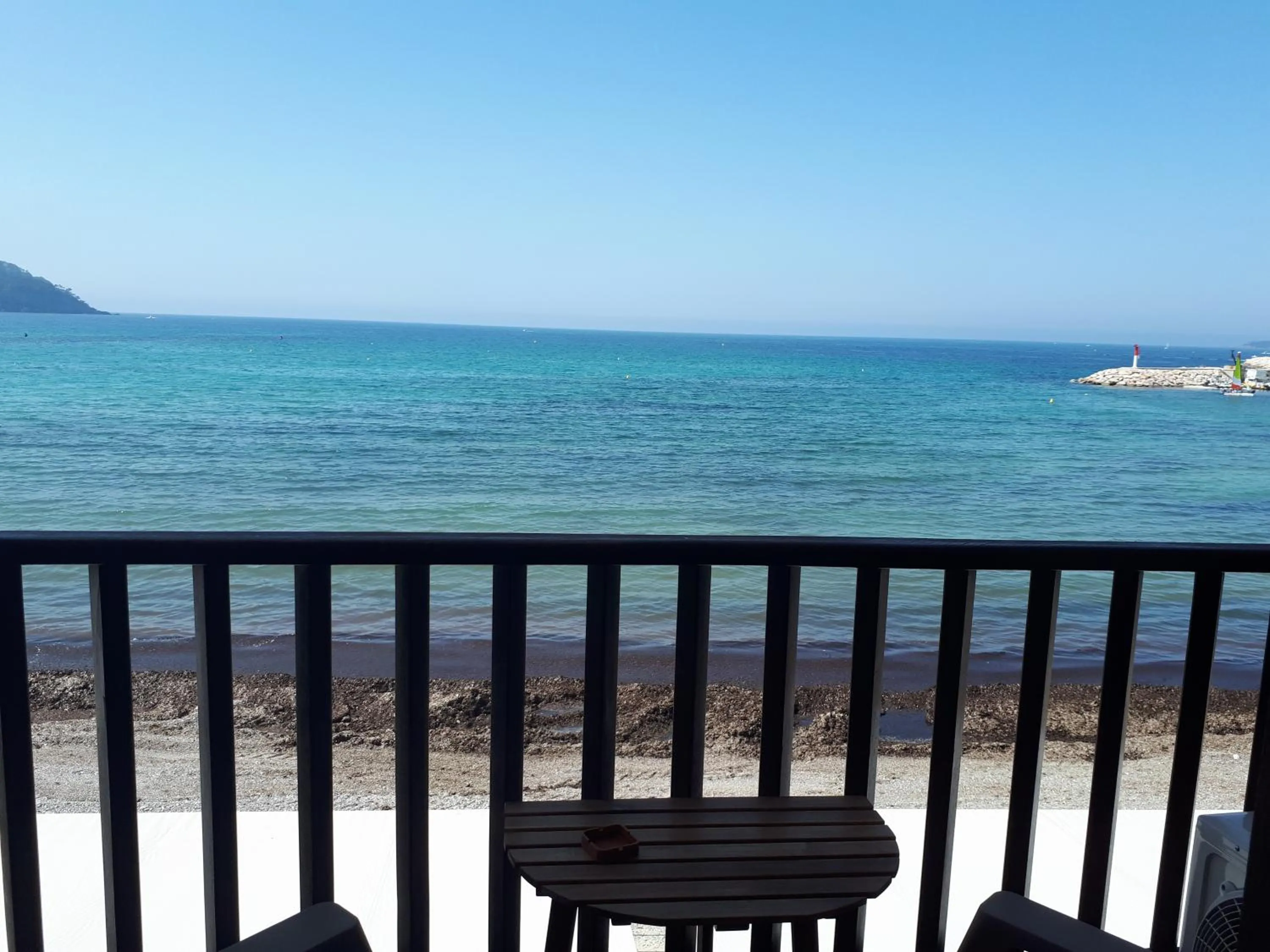 Sea view in Hotel Chanteplage