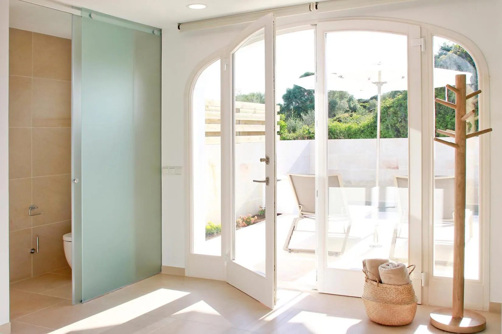 Balcony/Terrace in Hotel Rural Binigaus Vell