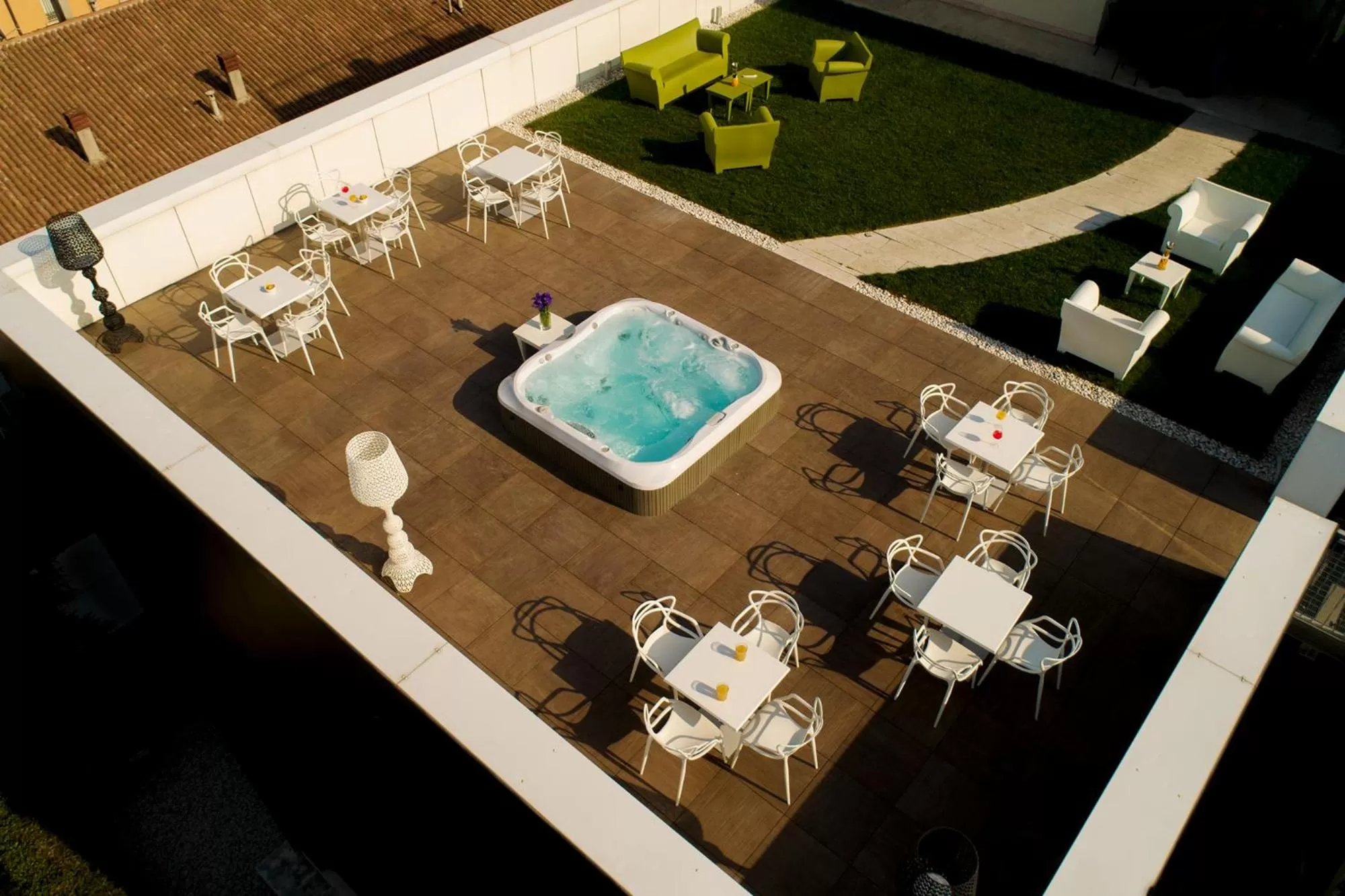 Bird's eye view in Corte Ongaro Hotel