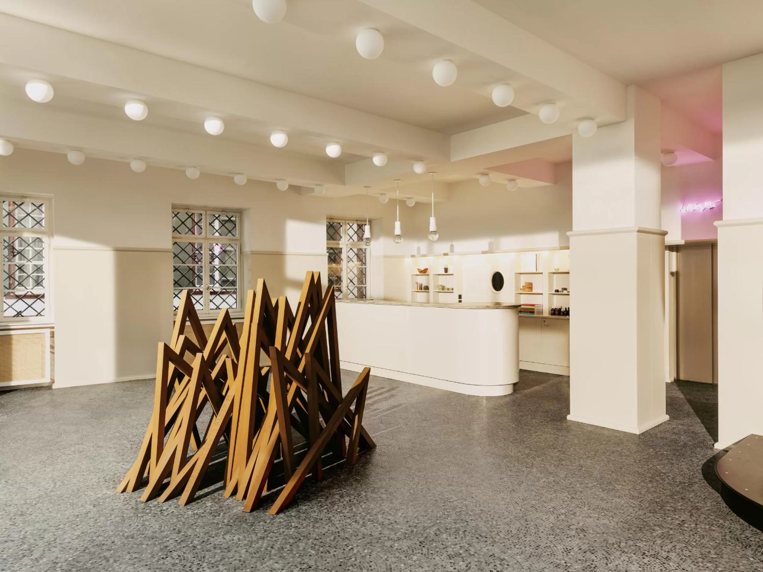 Lobby or reception in Boutique & Design Hotel Volkshaus Basel