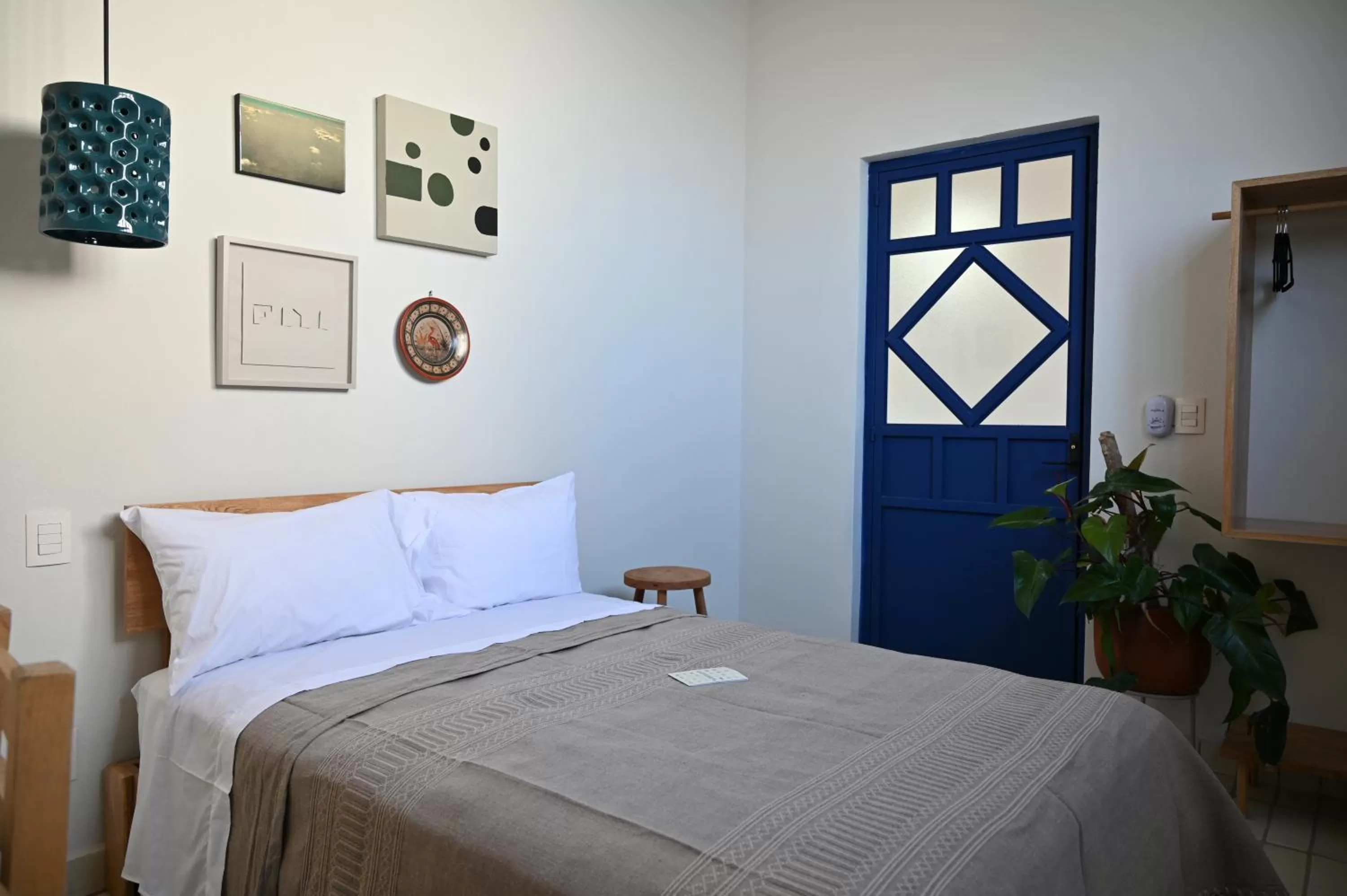 Bed in Casa Kali by Barrio México