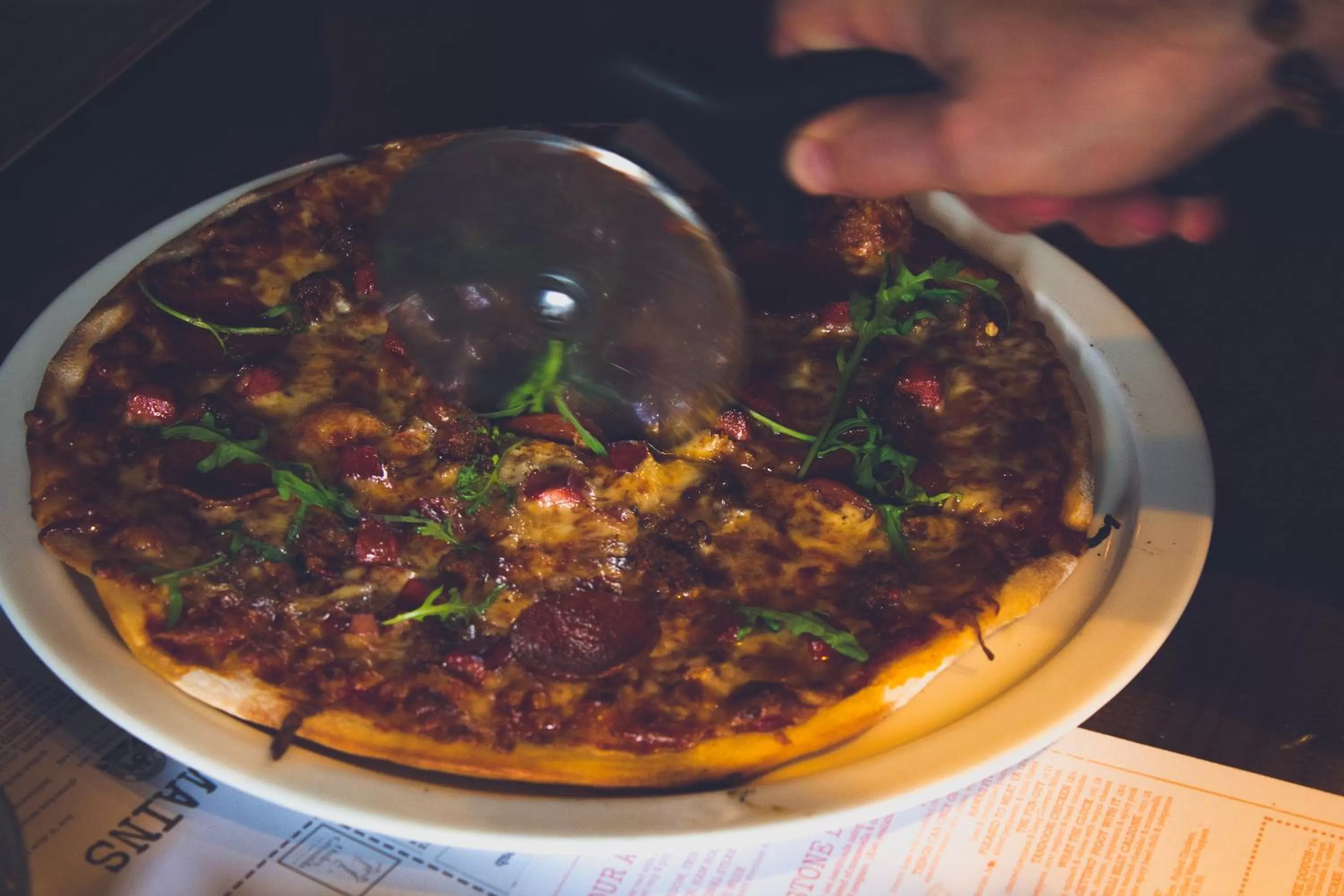 Food close-up in The Lazy Pug