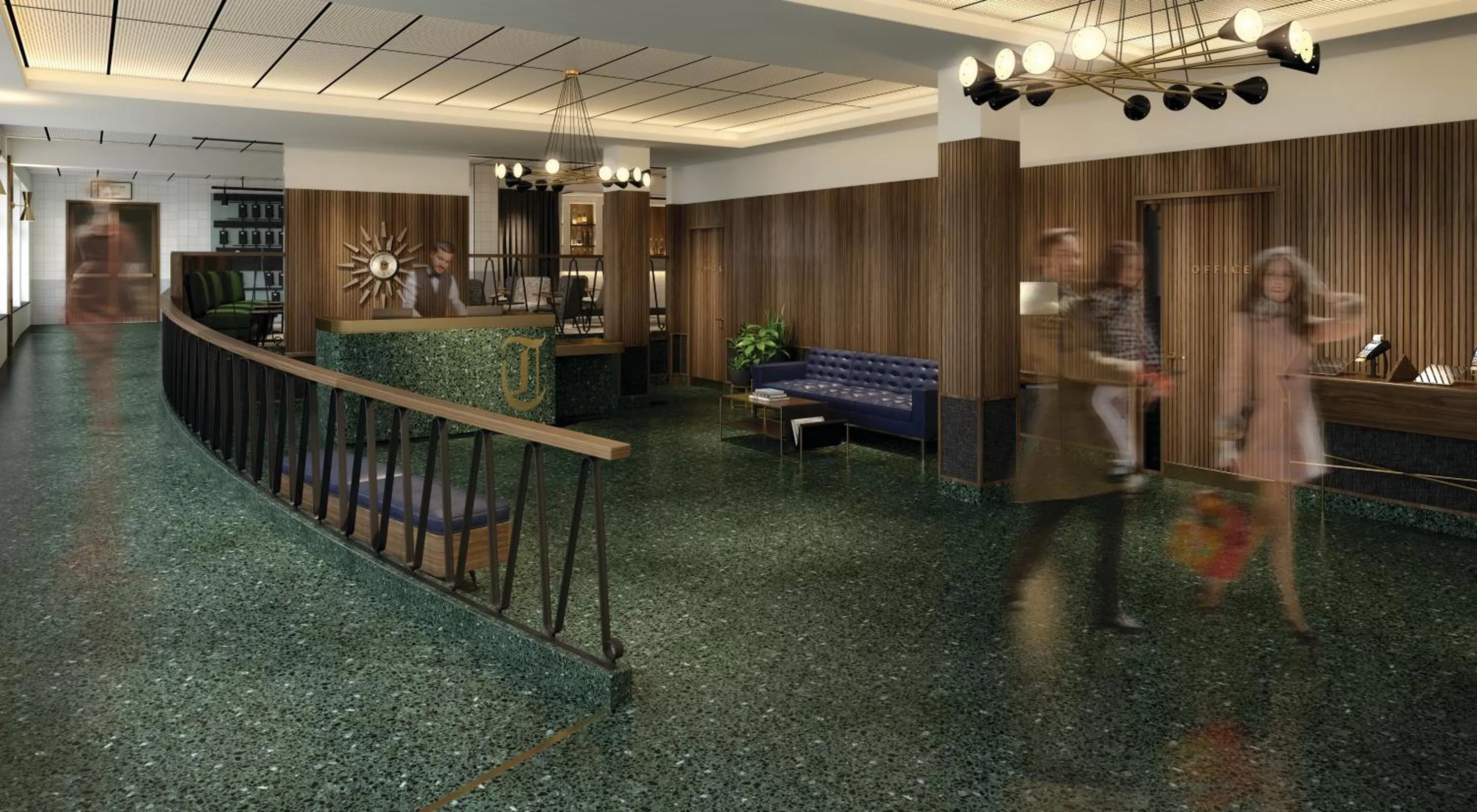 Lobby or reception in Telegraph Hotel - Coventry