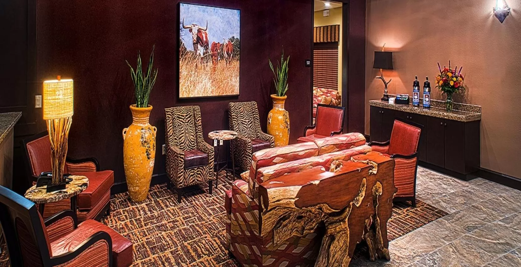 Seating area in Comfort Inn & Suites