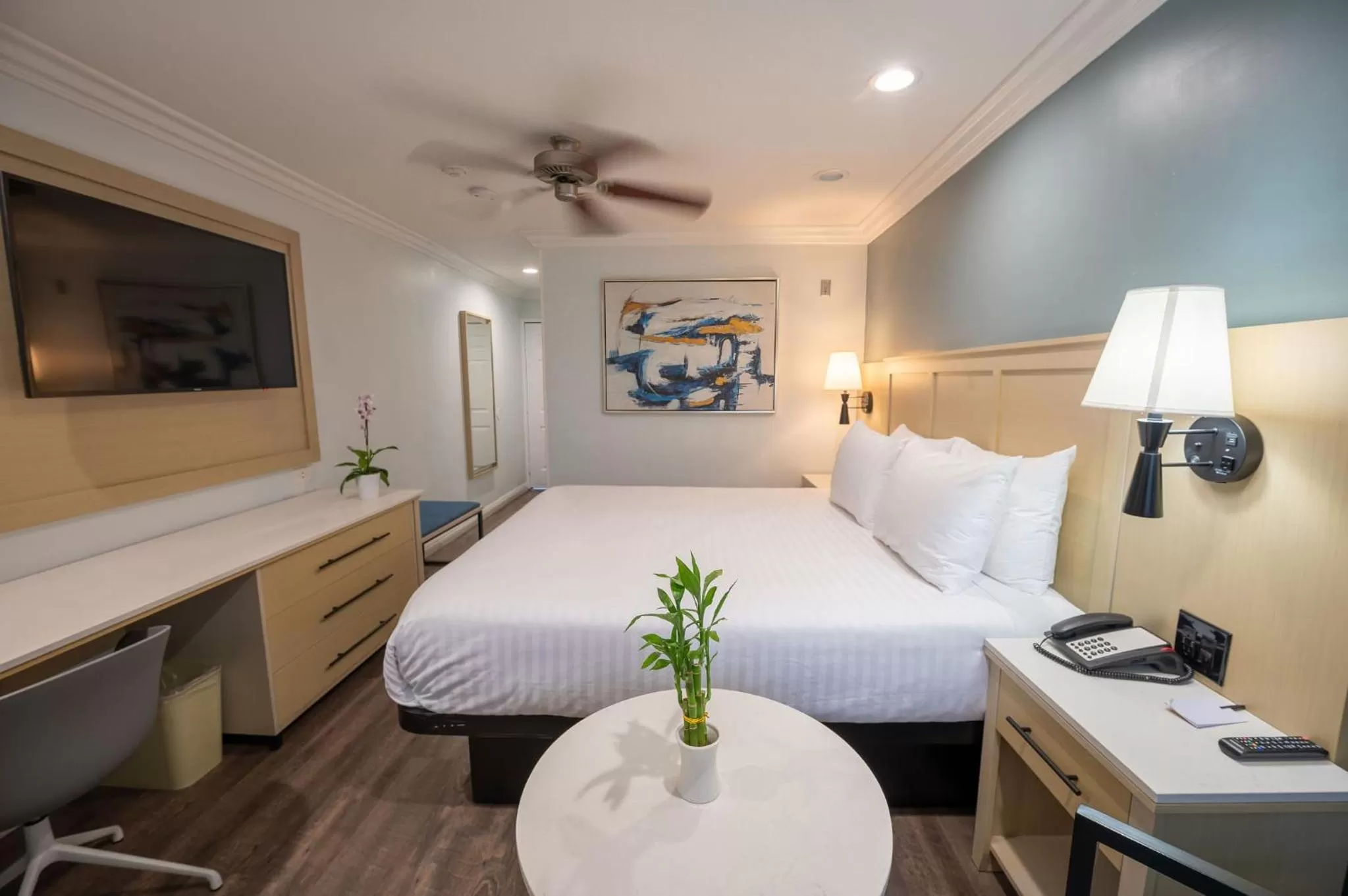 Bed in Ramada by Wyndham Redondo Beach