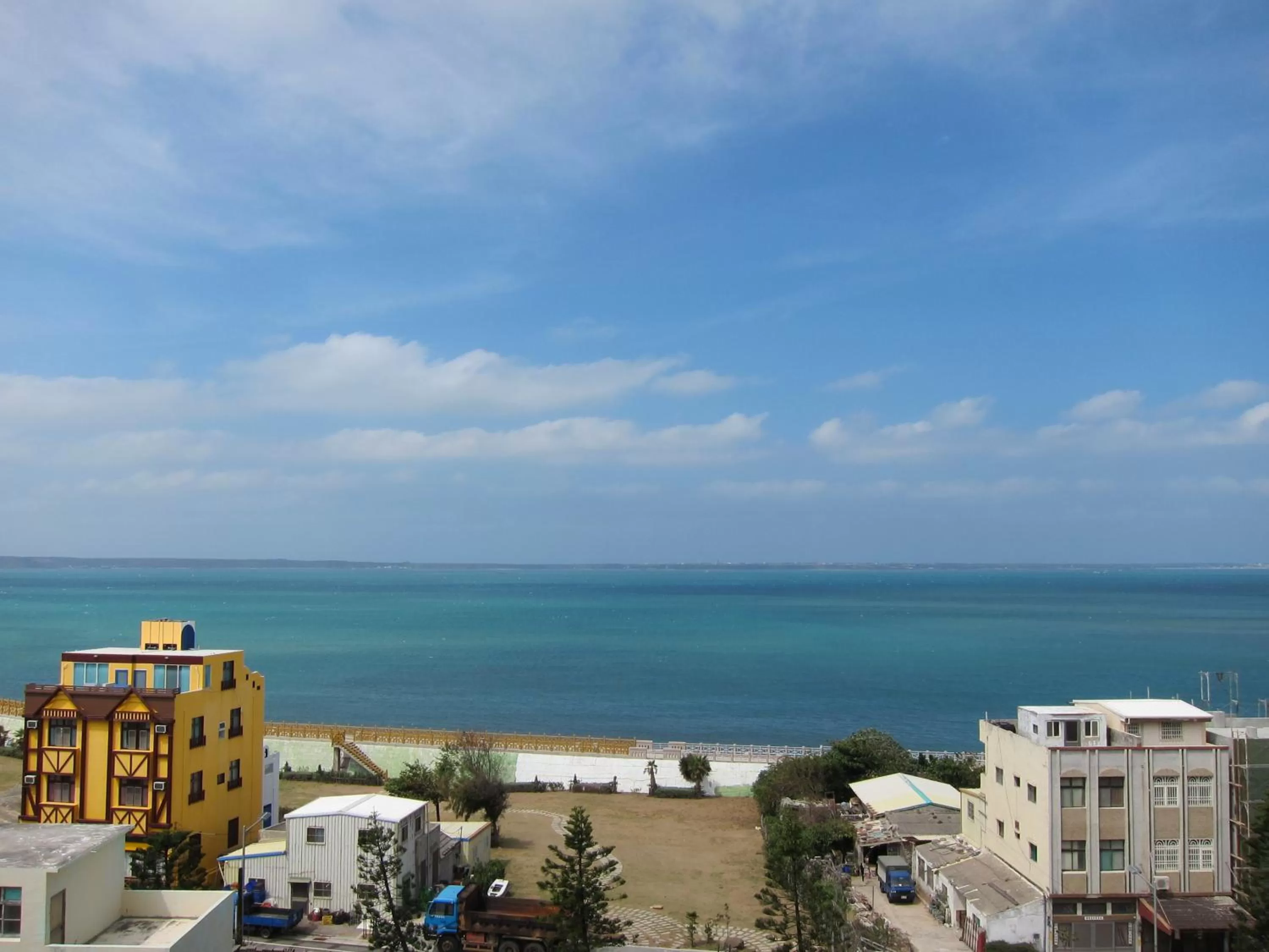 Bird's eye view in Penghu An-I Hotel