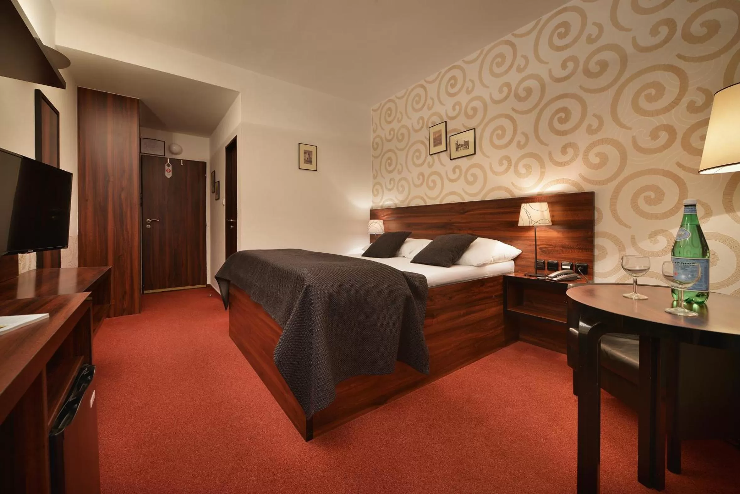 Bed in Parkhotel Morris Novy Bor