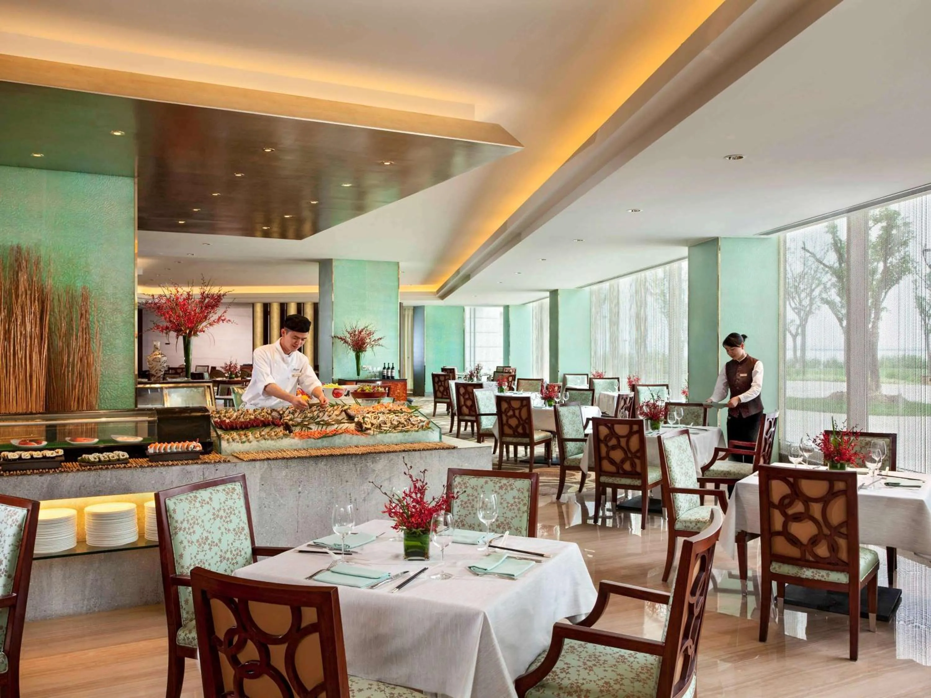 Restaurant/places to eat in Fairmont Yangcheng Lake