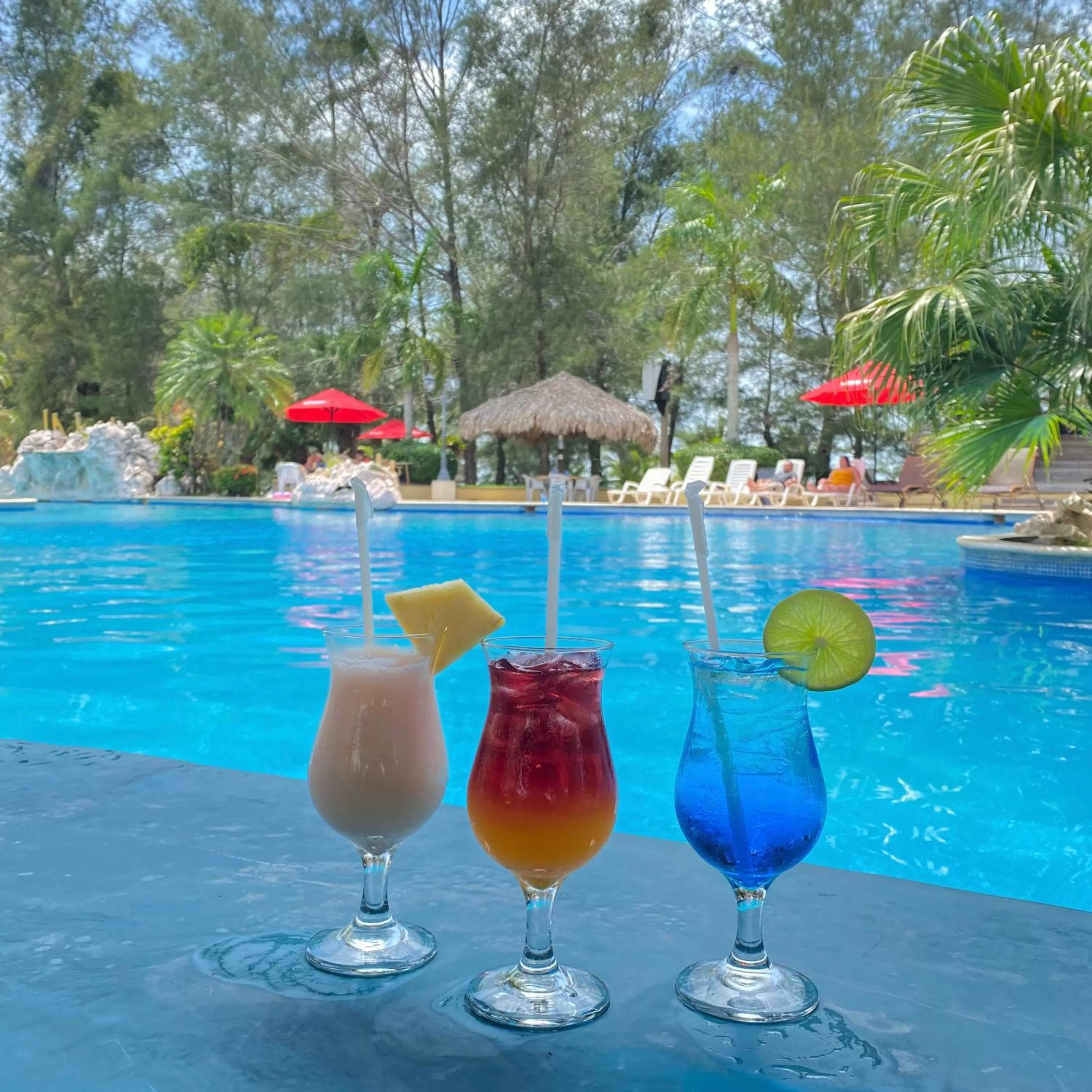 Food and drinks in La Ensenada Beach Resort