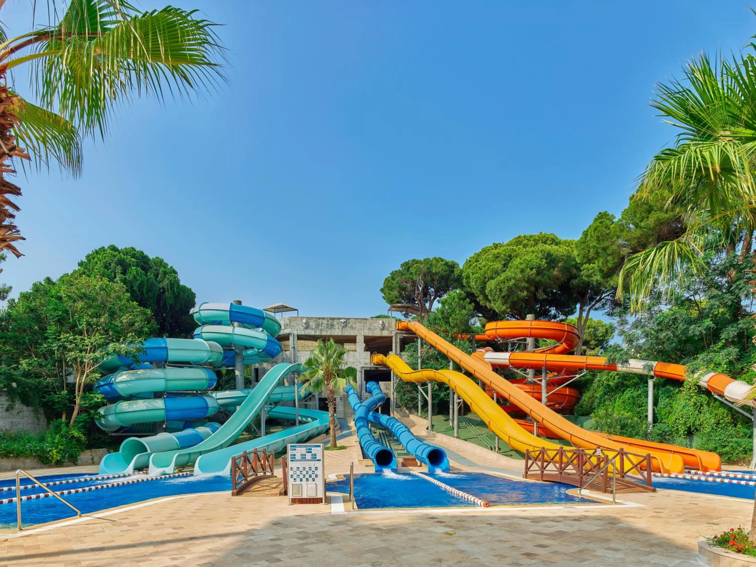 Aqua park in Maxx Royal Belek Golf Resort