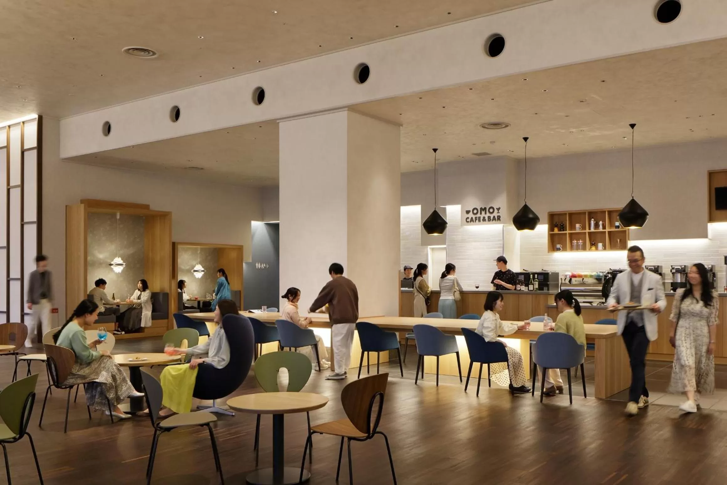 Restaurant/places to eat in OMO7 Osaka by Hoshino Resorts