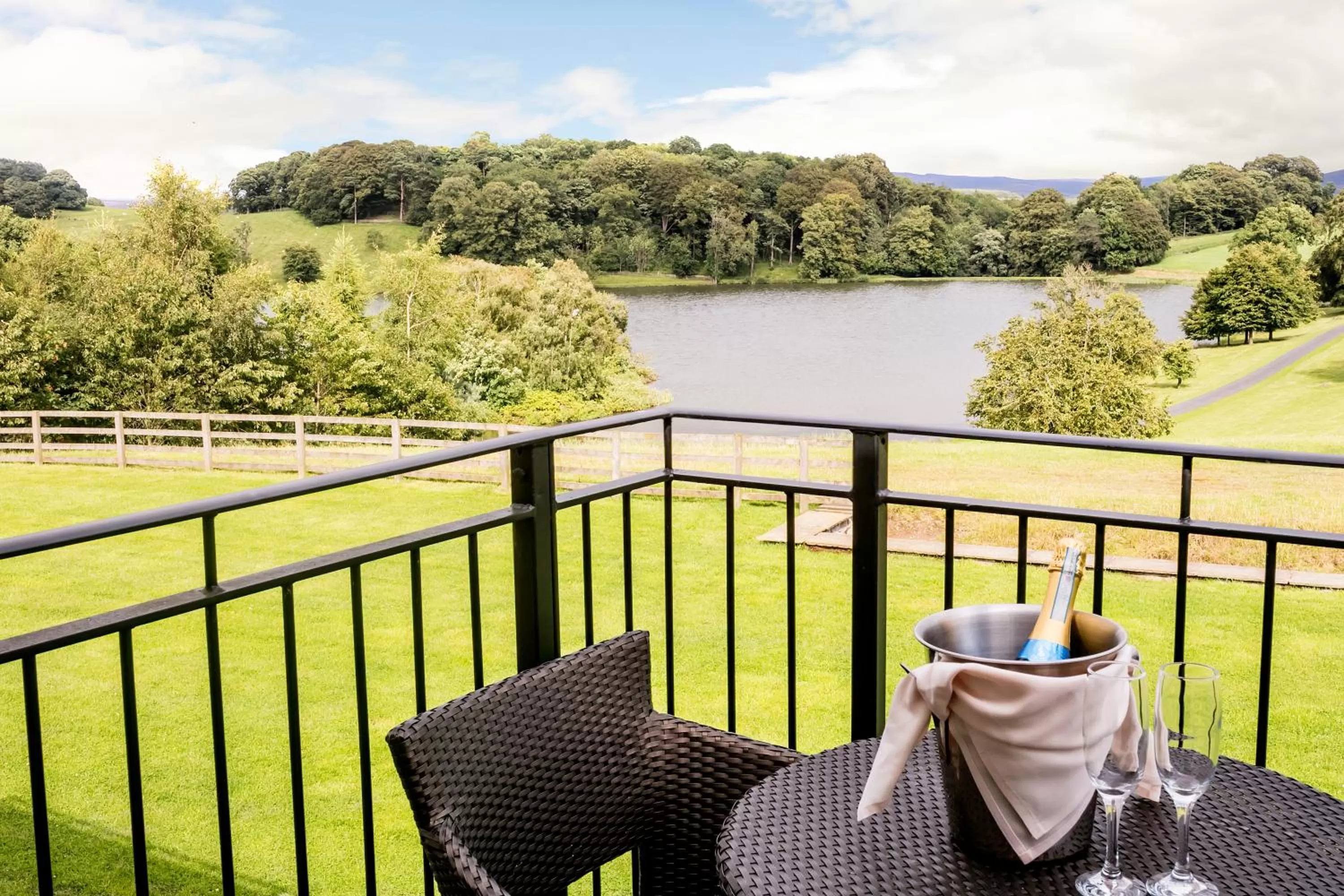 Patio in The Coniston Hotel Country Estate & Spa - Skipton