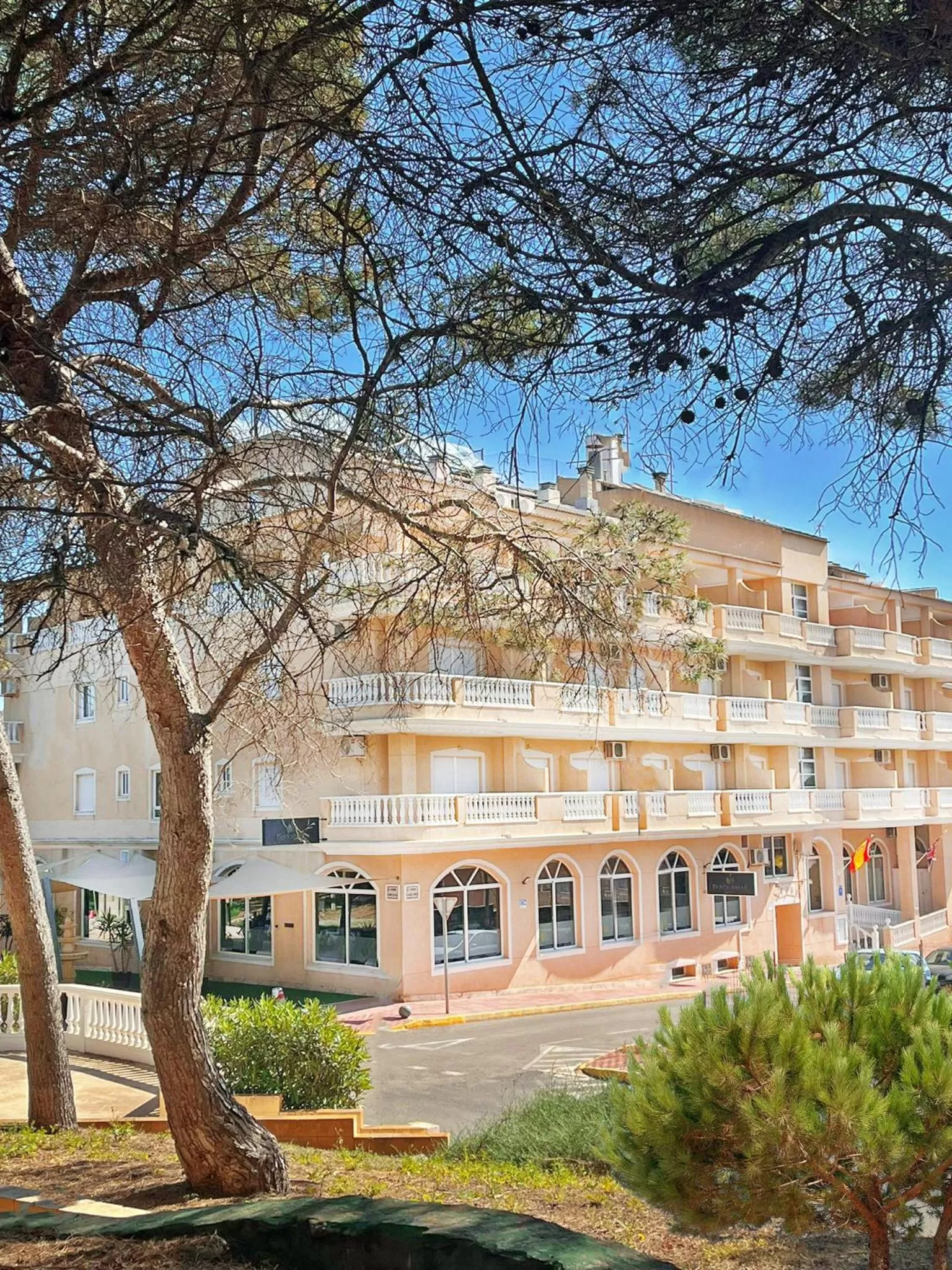 Property building in Hotel ParqueMar