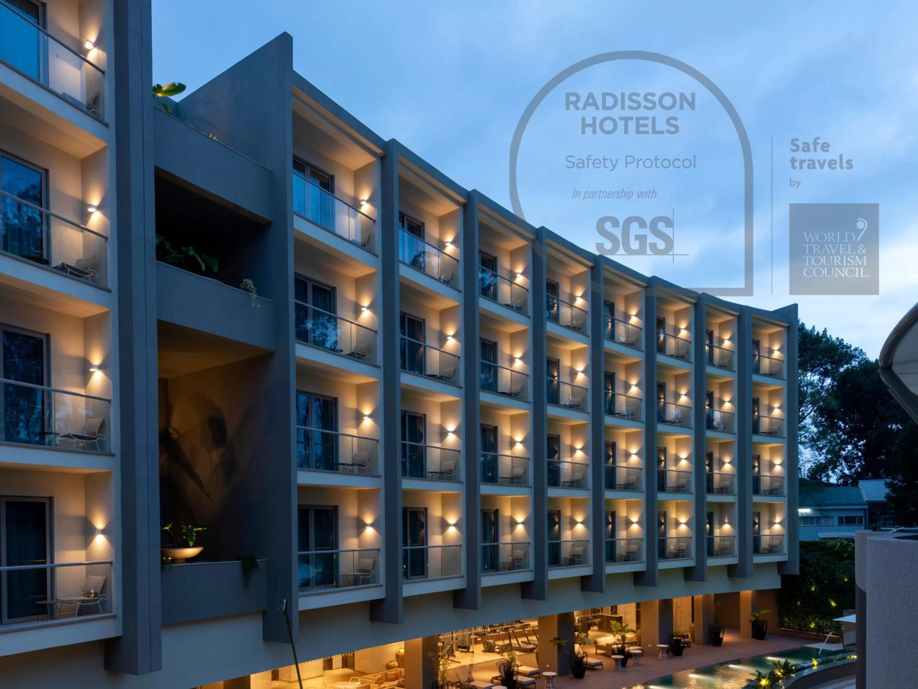 Property building in Radisson Blu Hotel & Residence Nairobi Arboretum