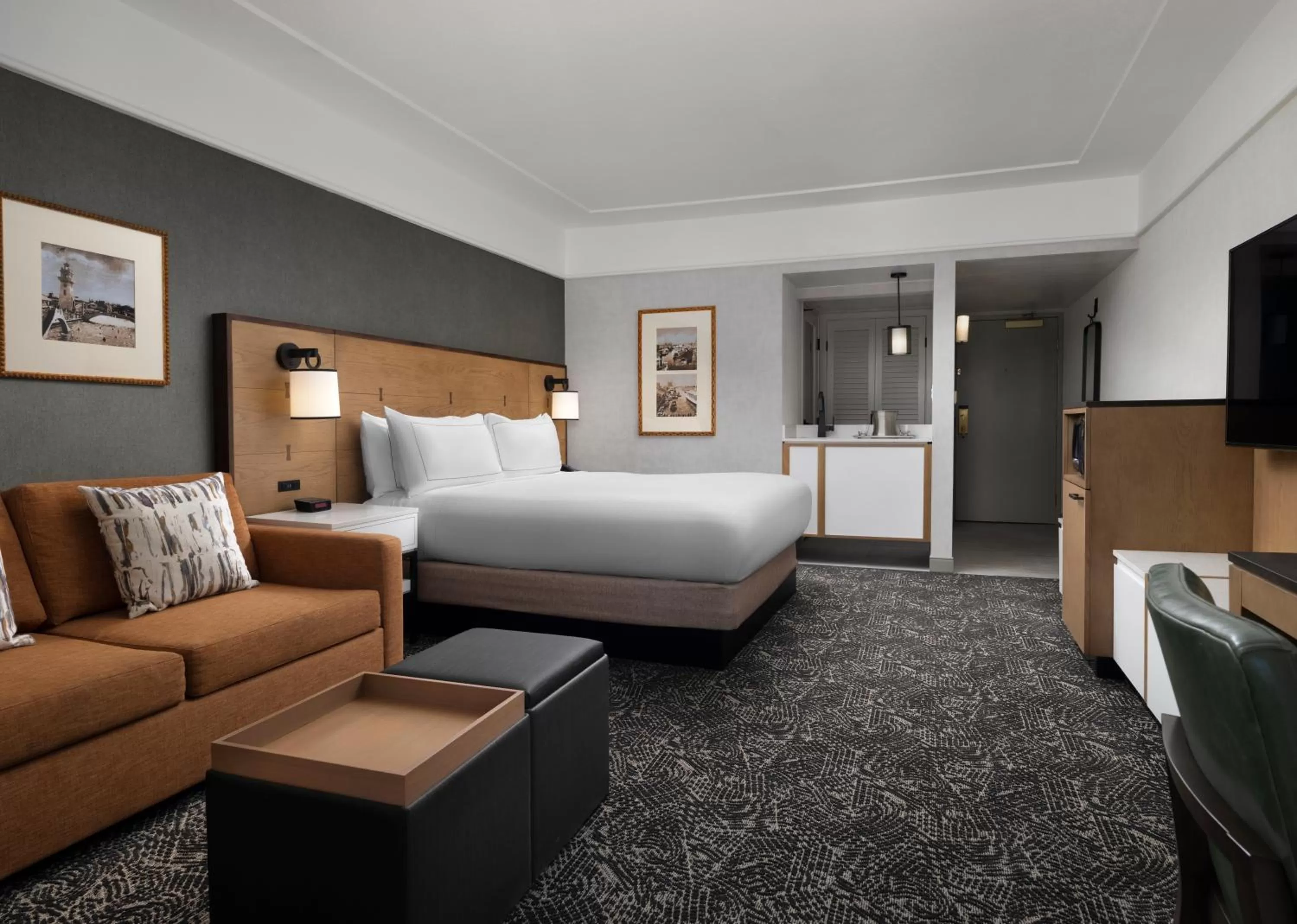 Bedroom, Bed in Hilton Stockton