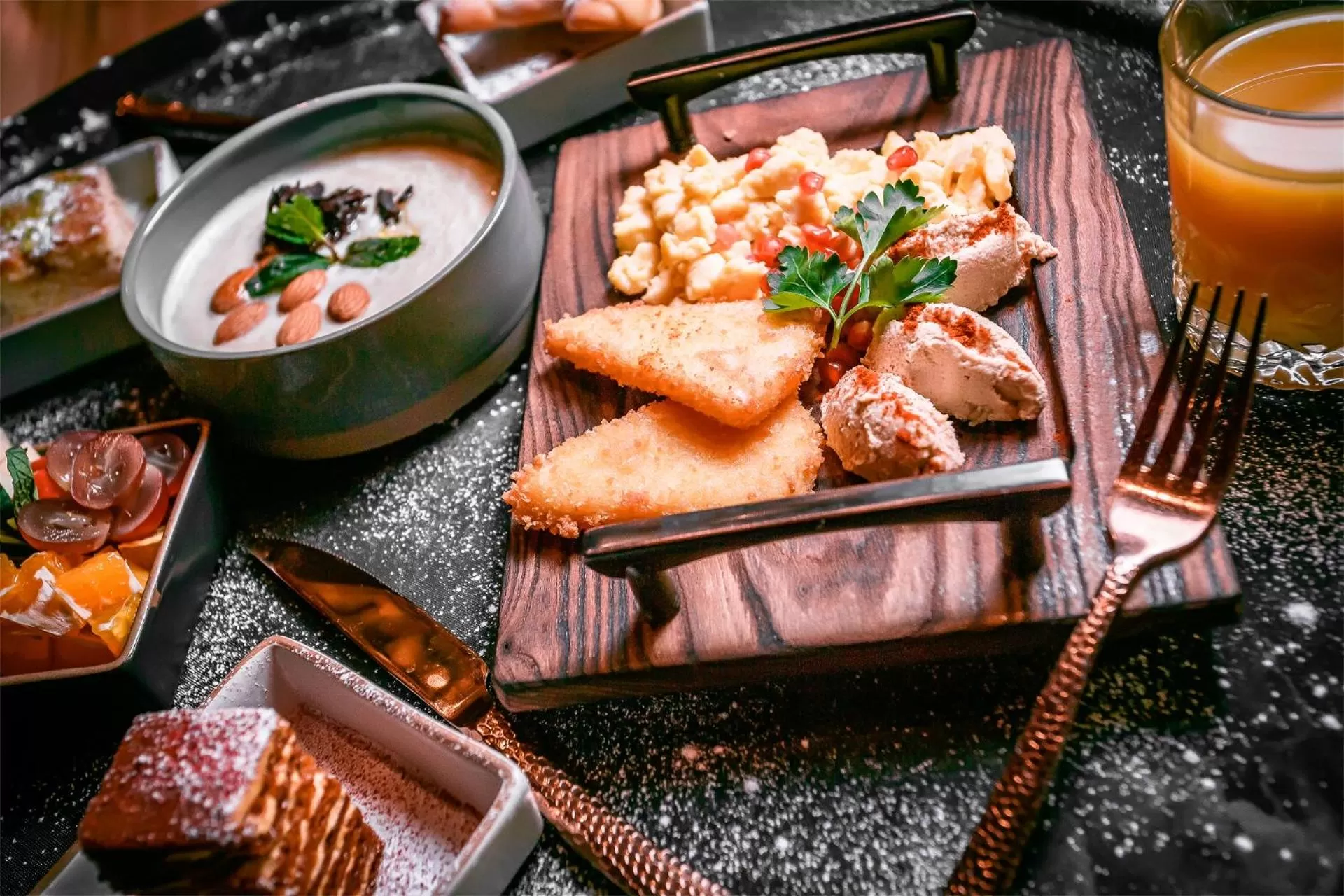 Food in Grand Sapphire Hotel