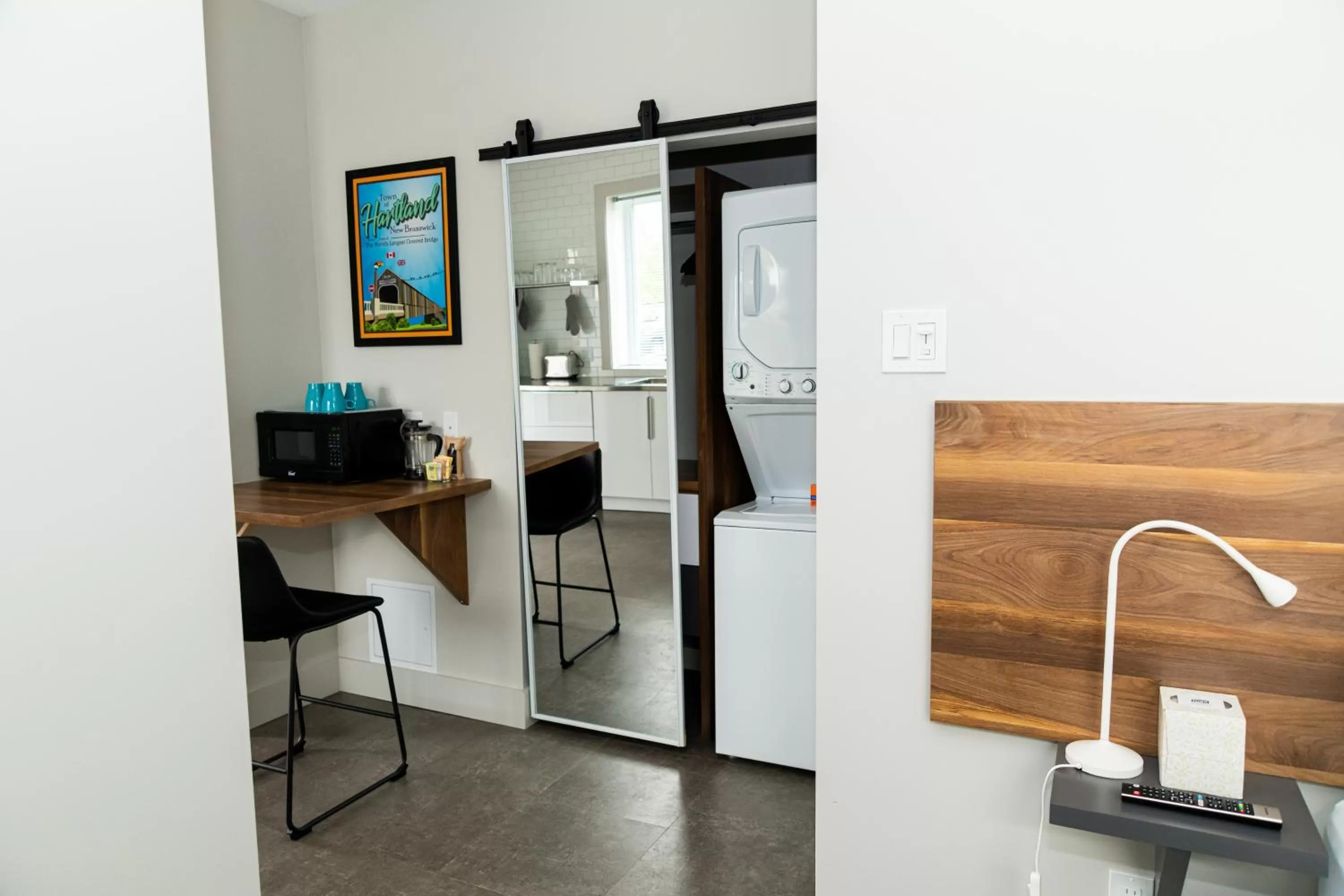 washing machine in Morel Executive Suites